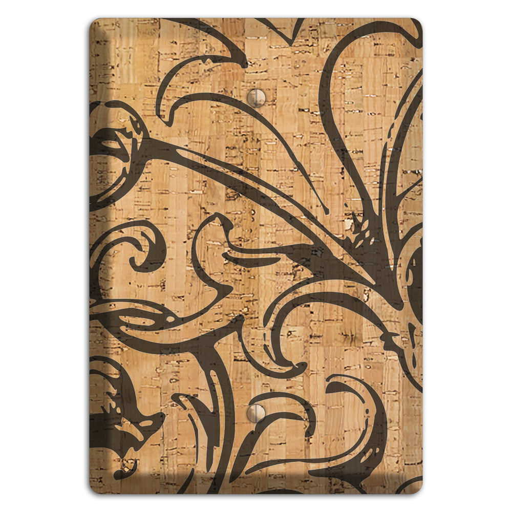 Victorian Cork Blank Wallplate