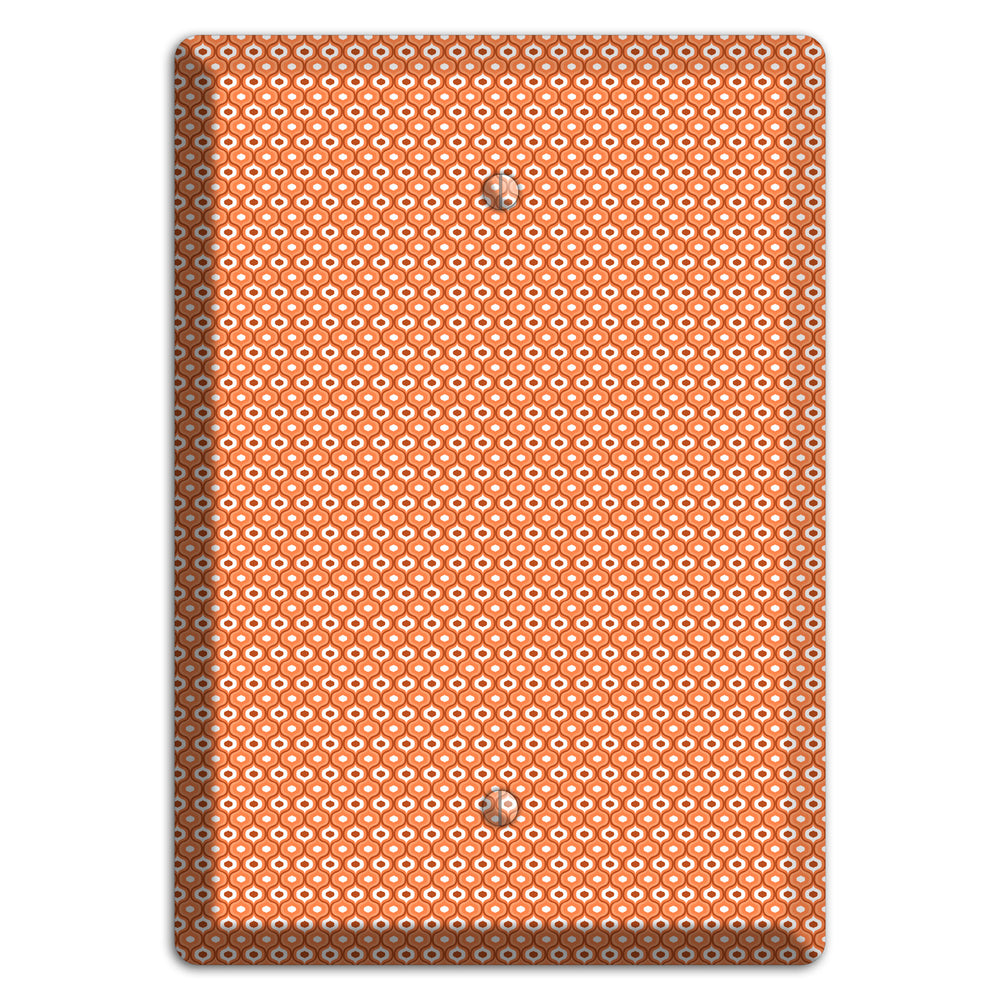 Coral Tiny Double Scallop Blank Wallplate