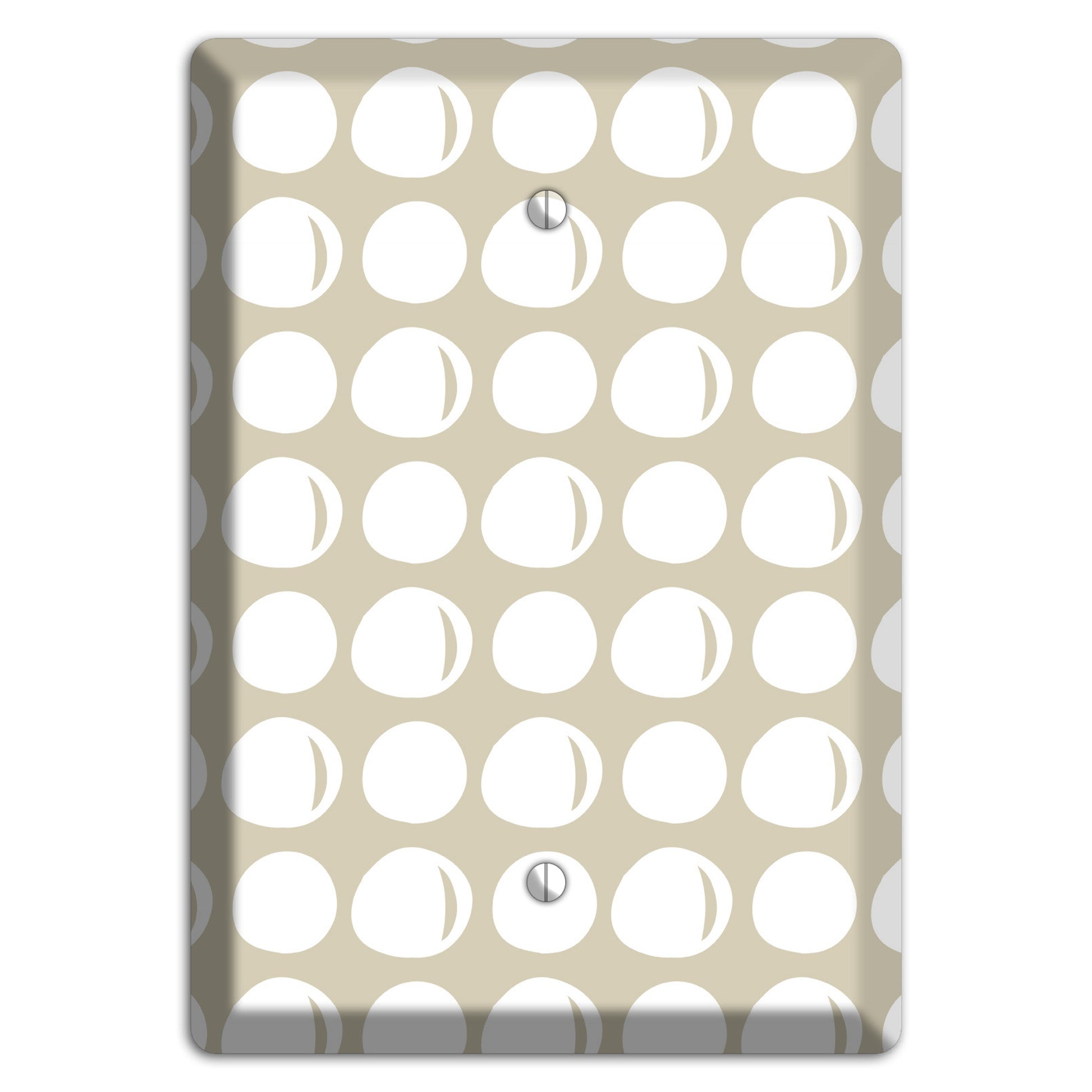 Simple Scandanavian Style KK Blank Wallplate