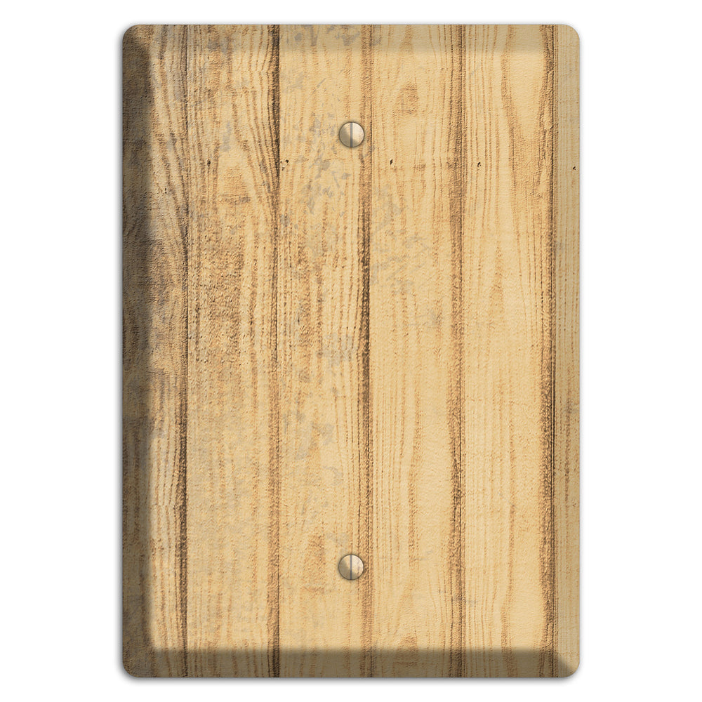 Twine Weathered Wood Blank Wallplate