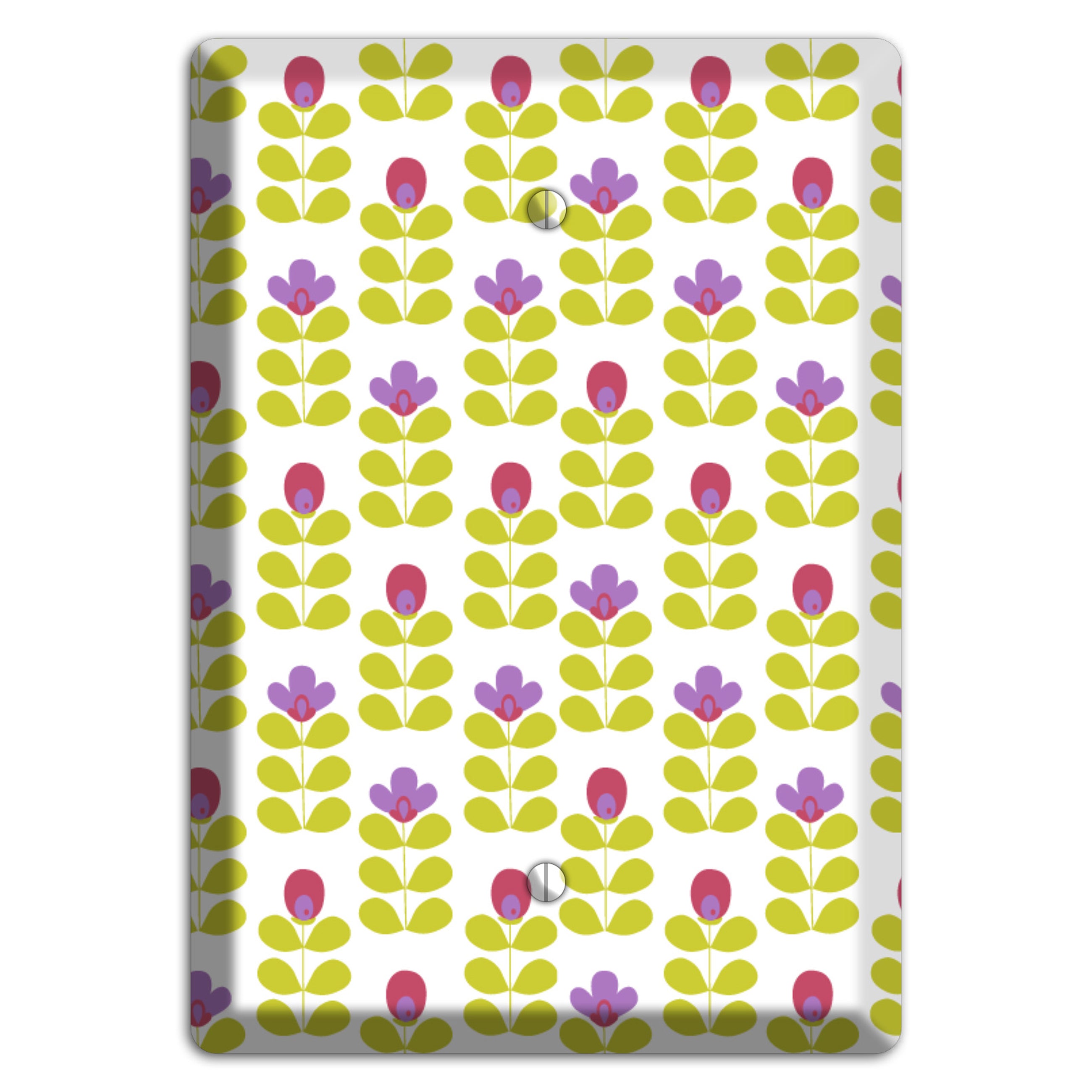 Yellow Small Sprouts Blank Wallplate