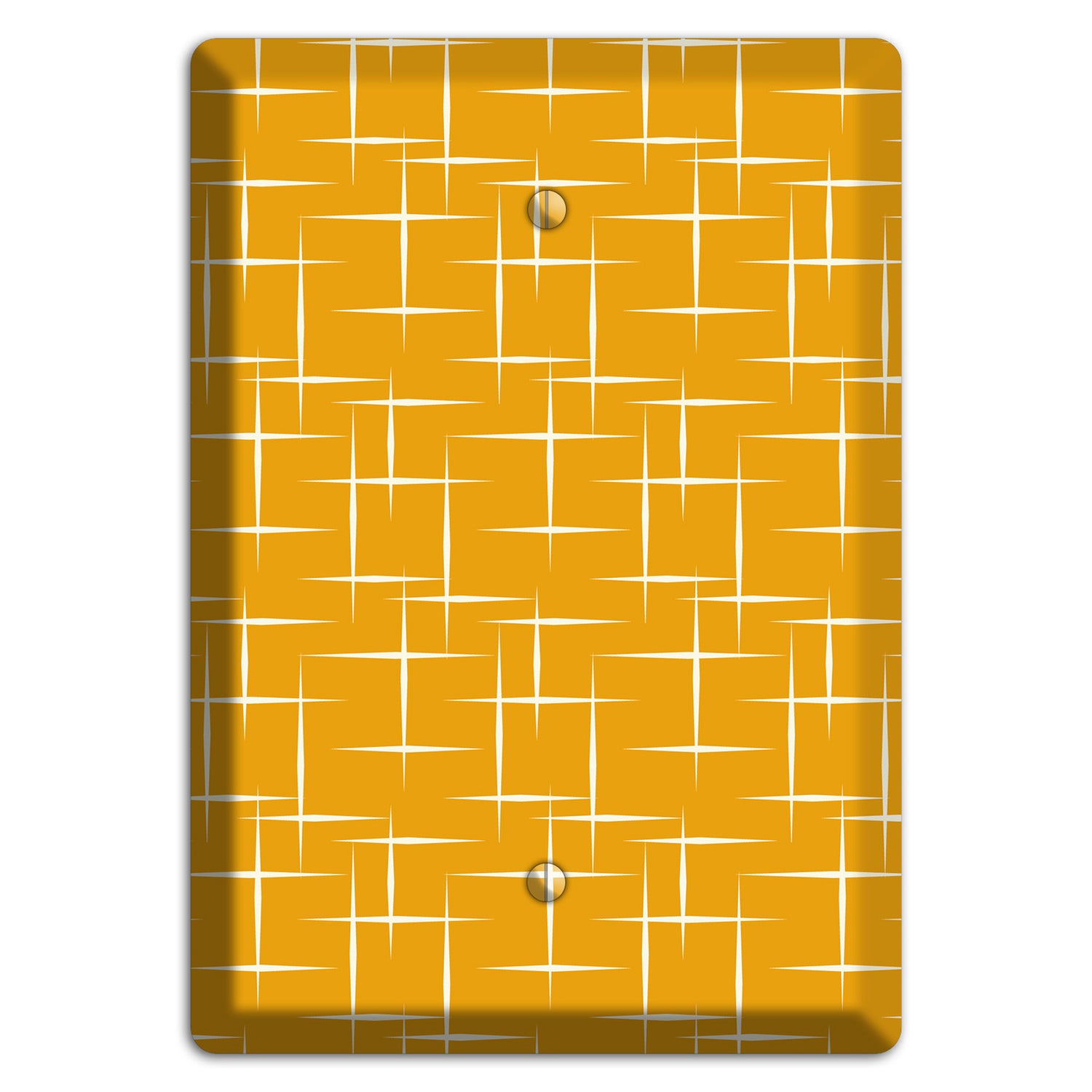 Orange Atomic Blank Wallplate