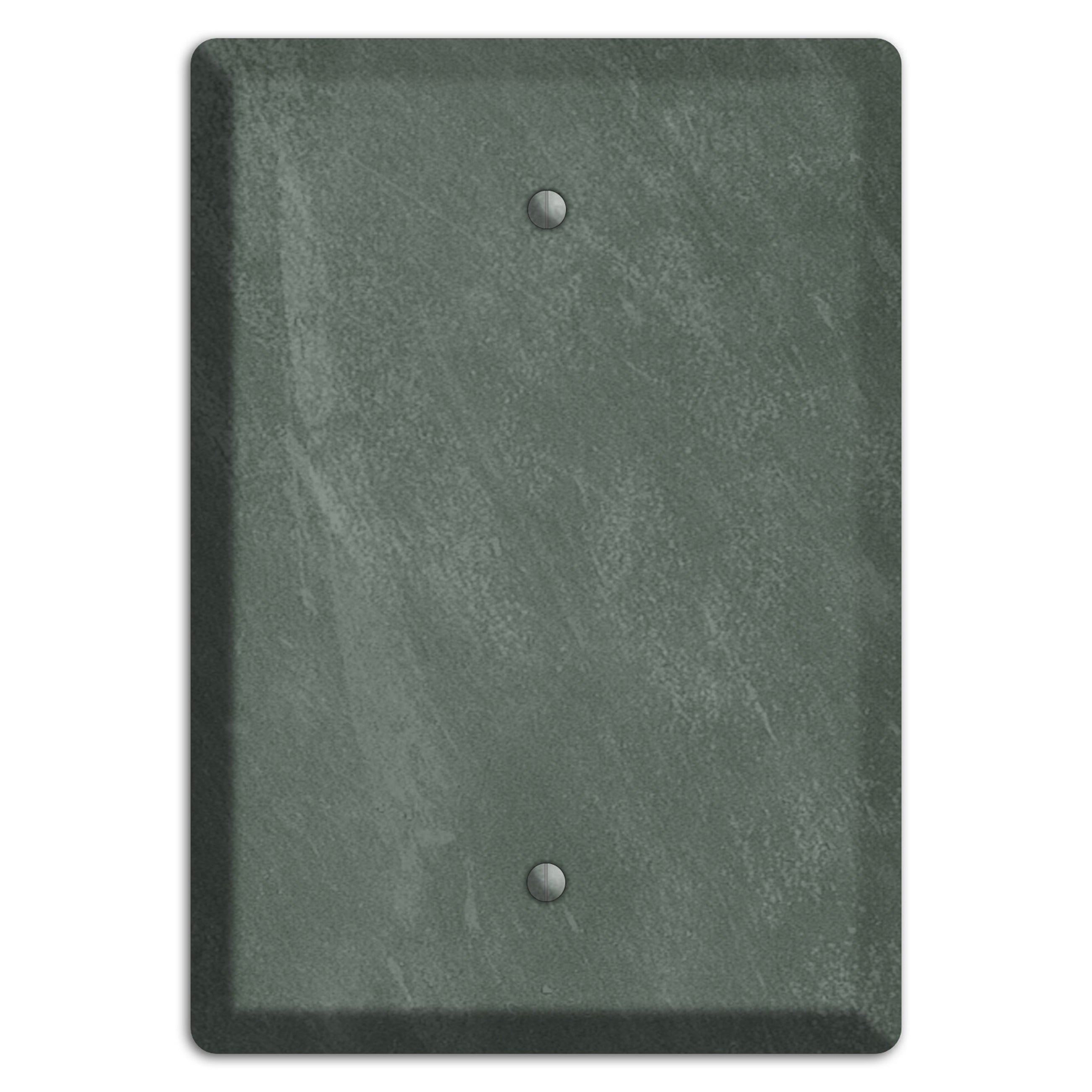 Chalk Dark Green Blank Wallplate
