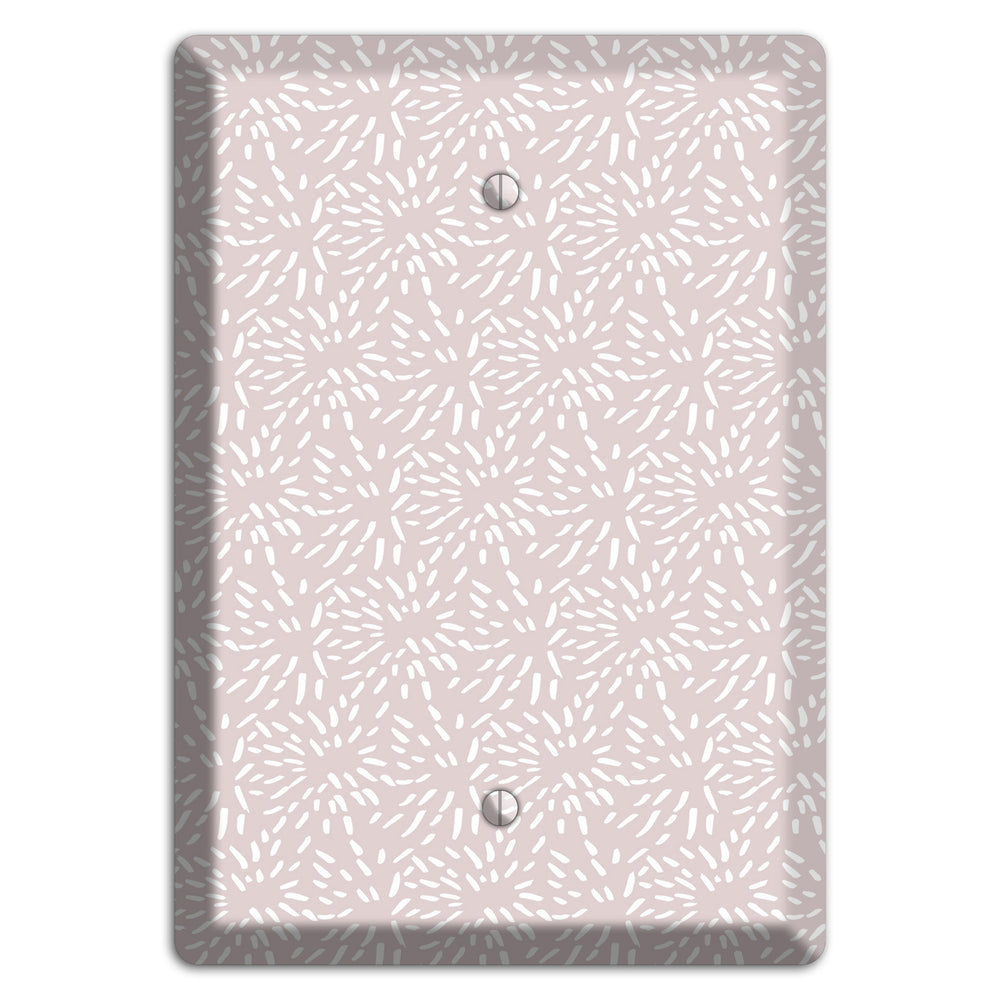 Abstract 8 Blank Wallplate
