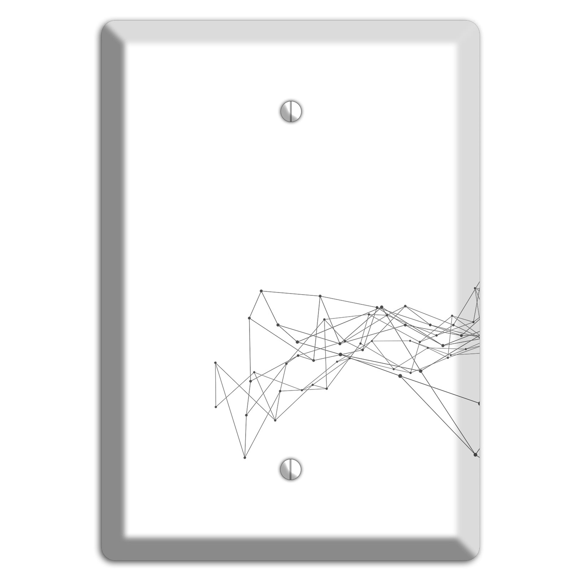 Ink Brushstrokes 7 Blank Wallplate