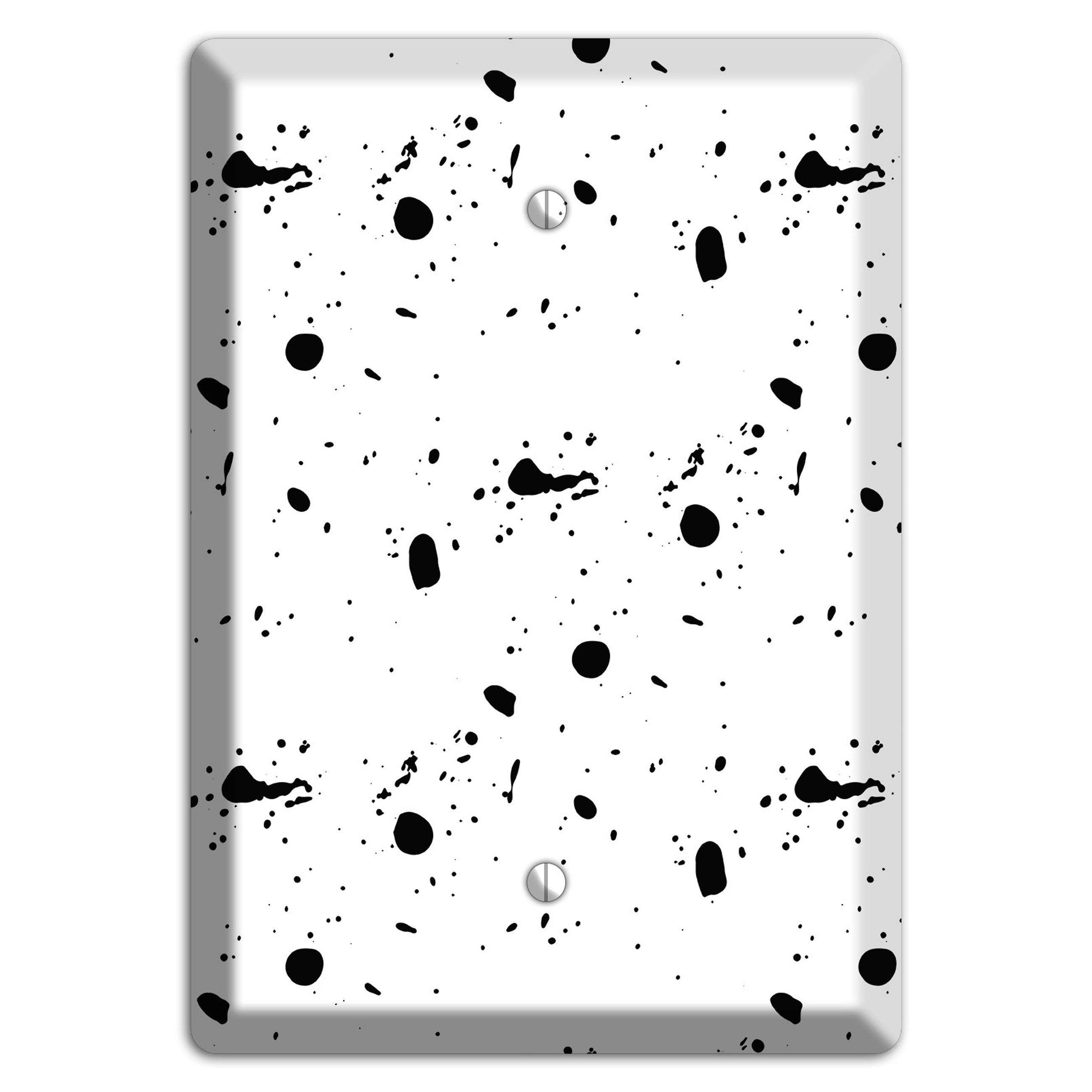 Ink Drops 3 Blank Wallplate