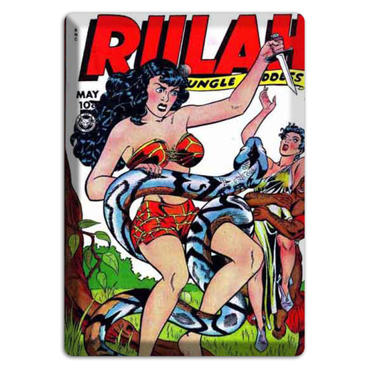 Rulah Vintage Comics Blank Wallplate