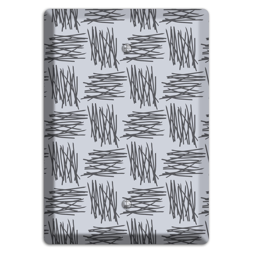 Abstract 10 Blank Wallplate