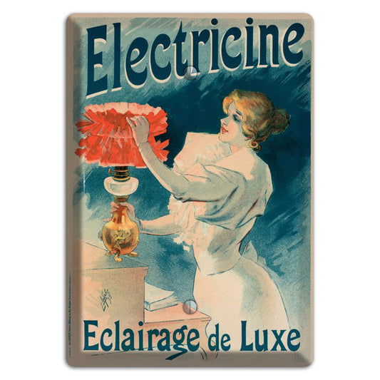 Electricine Vintage Poster Blank Wallplate