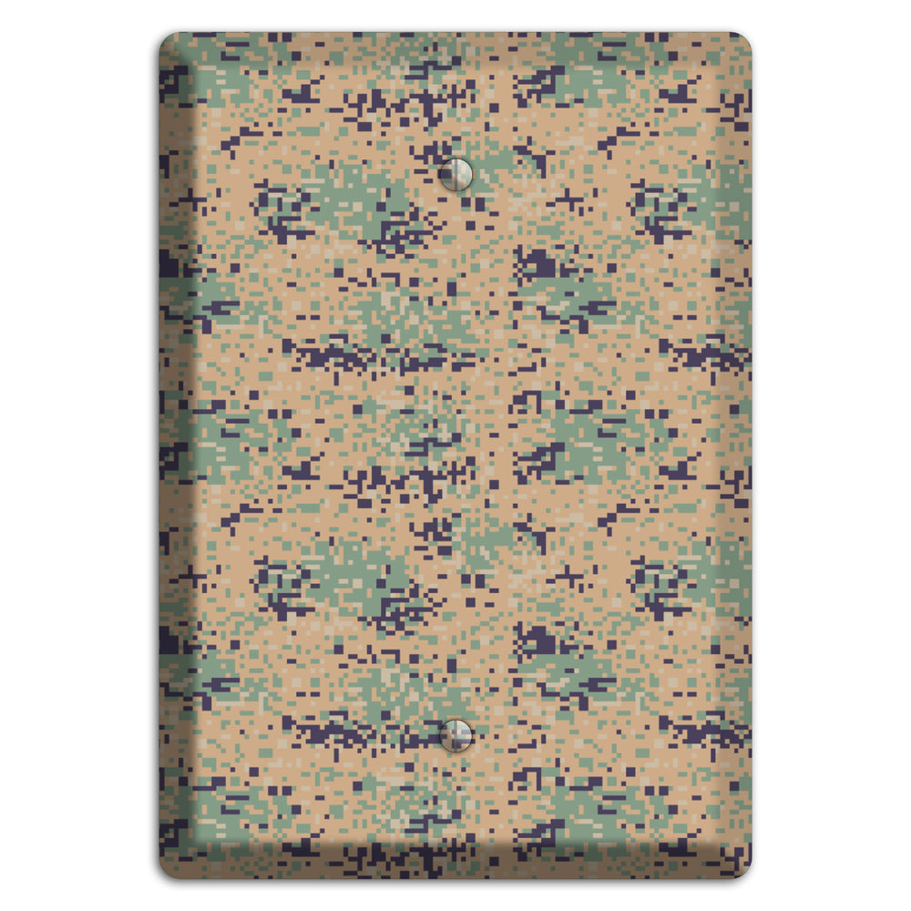 Marpat Woodland Camo Blank Wallplate