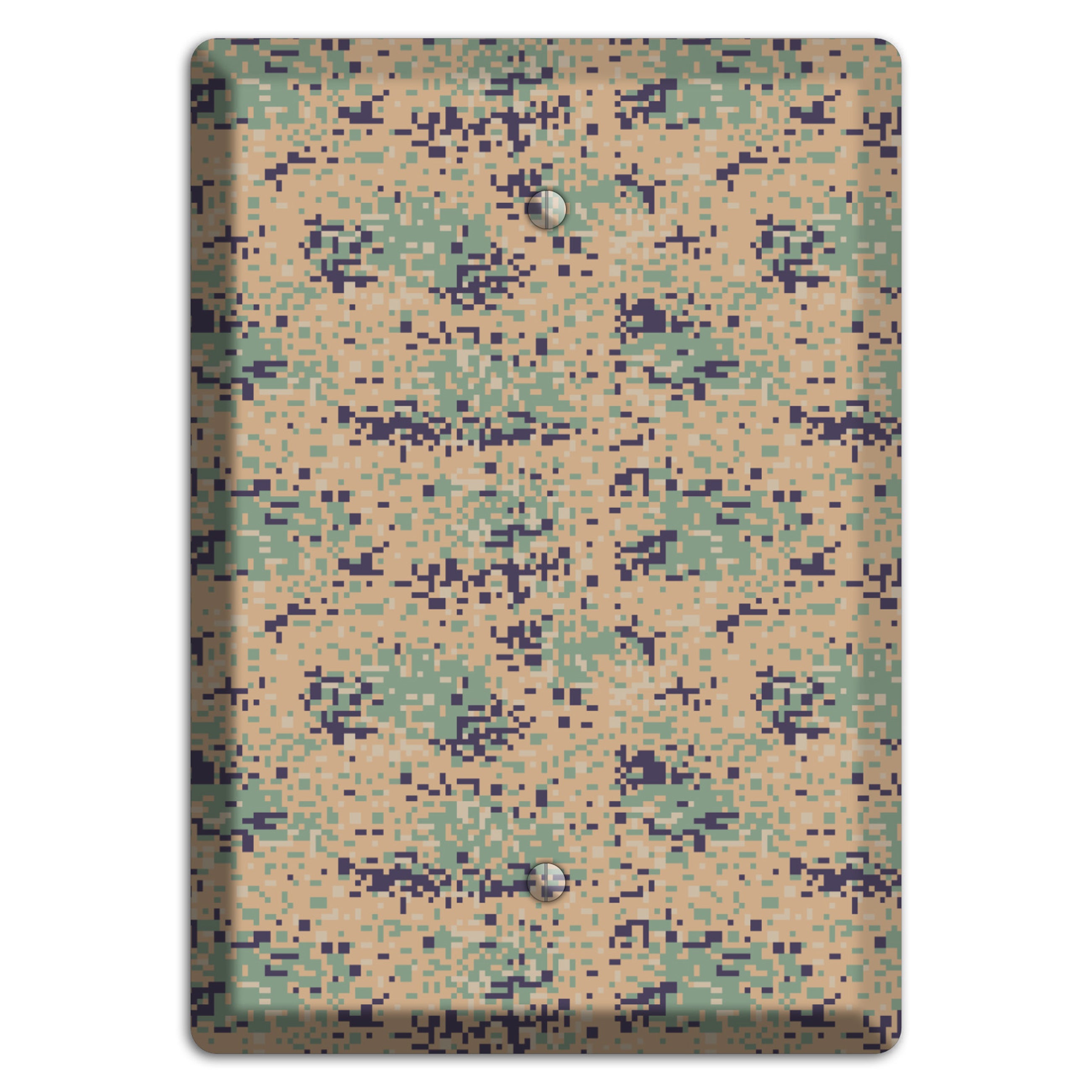 Marpat Woodland Camo Blank Wallplate