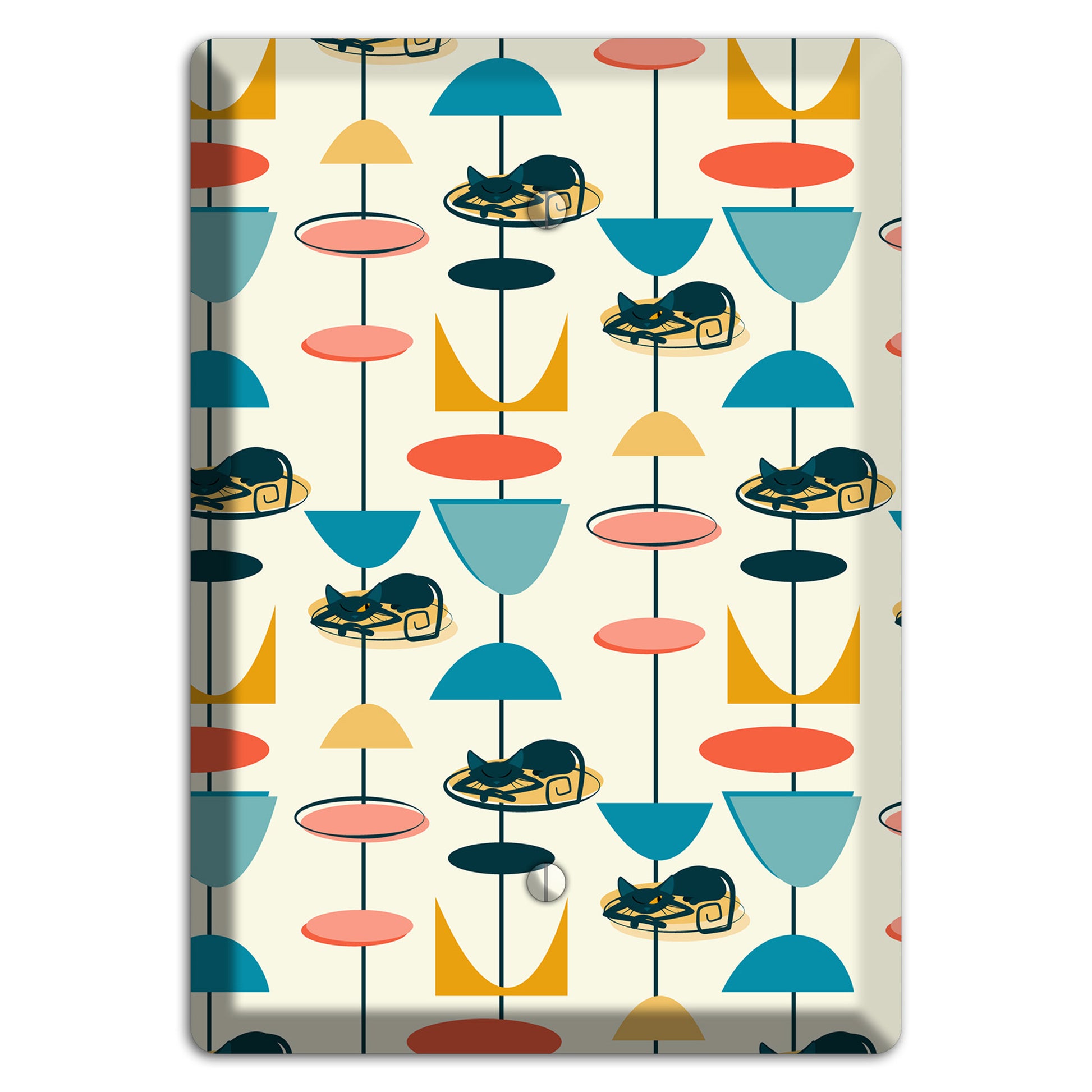 Sleeping Kitties Blank Wallplate