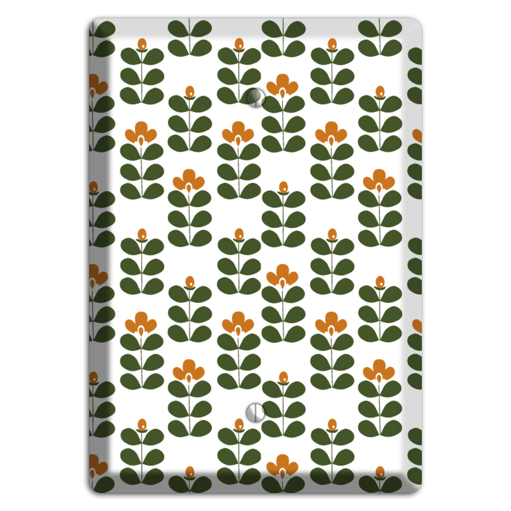Green Small Sprouts Blank Wallplate