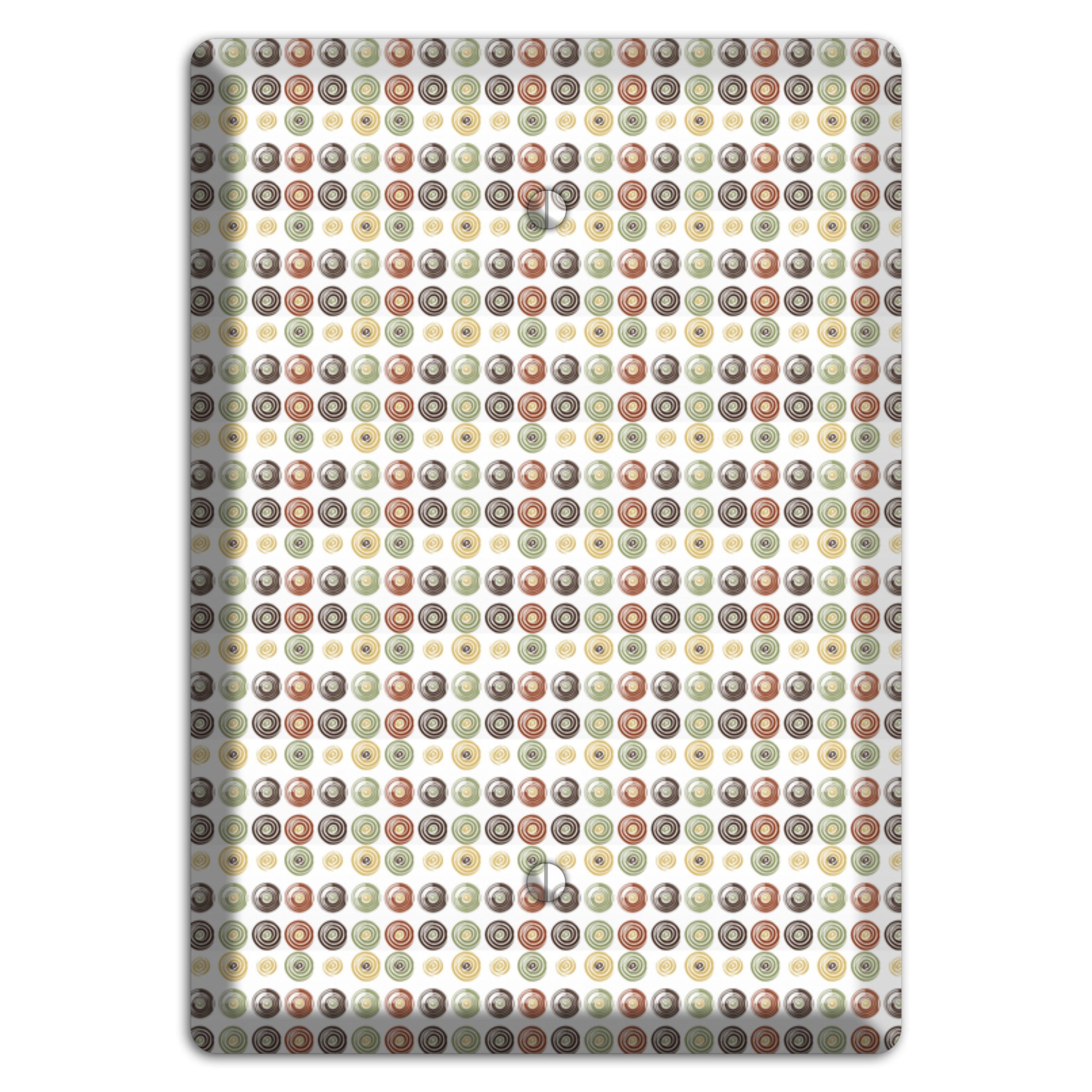Multo Color Tiled Dots Blank Wallplate
