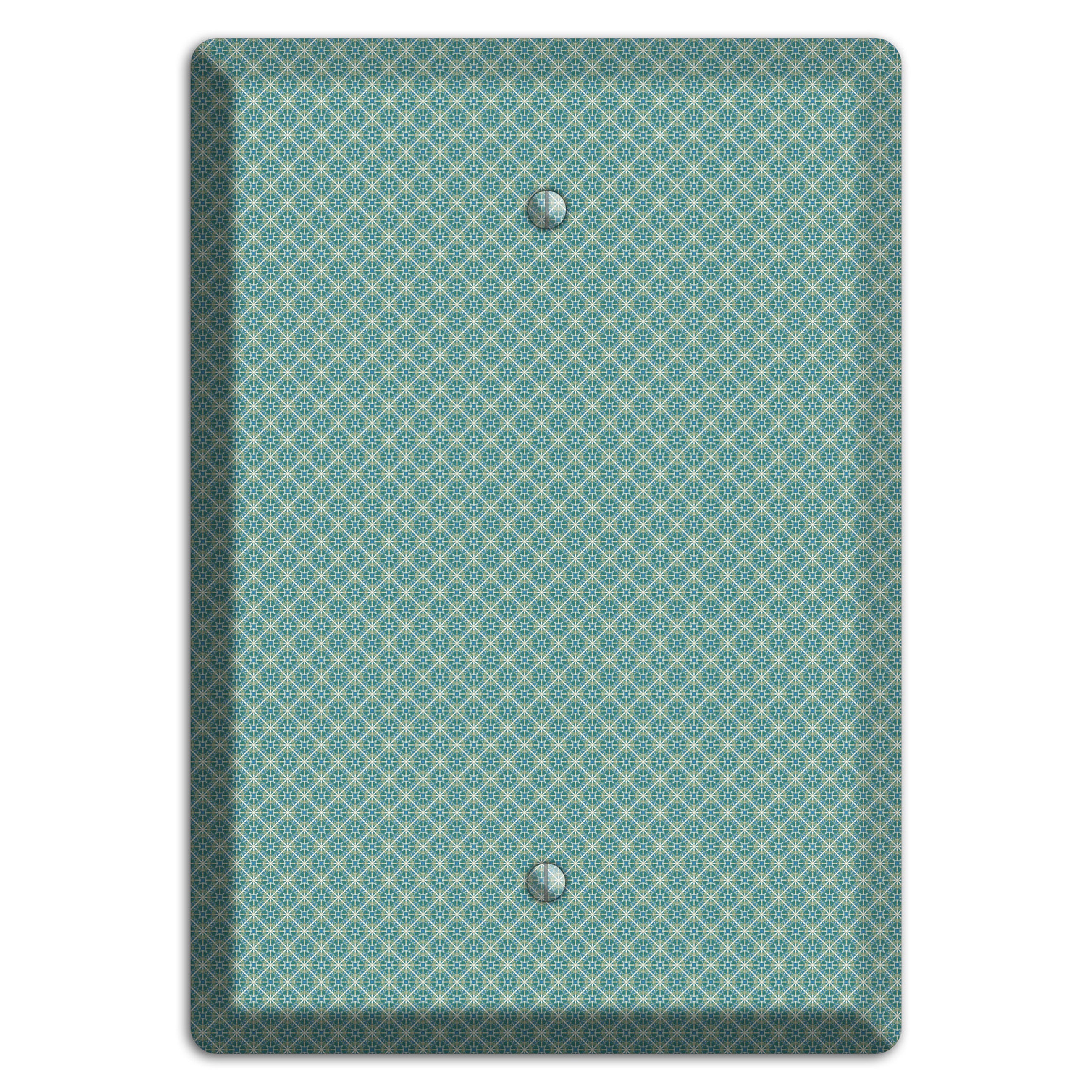 Sage Tiny Arabesque Blank Wallplate
