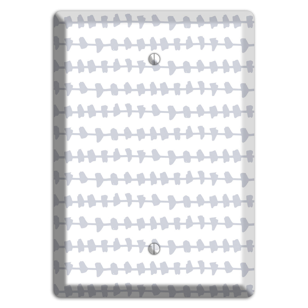 Abstract 17 Blank Wallplate