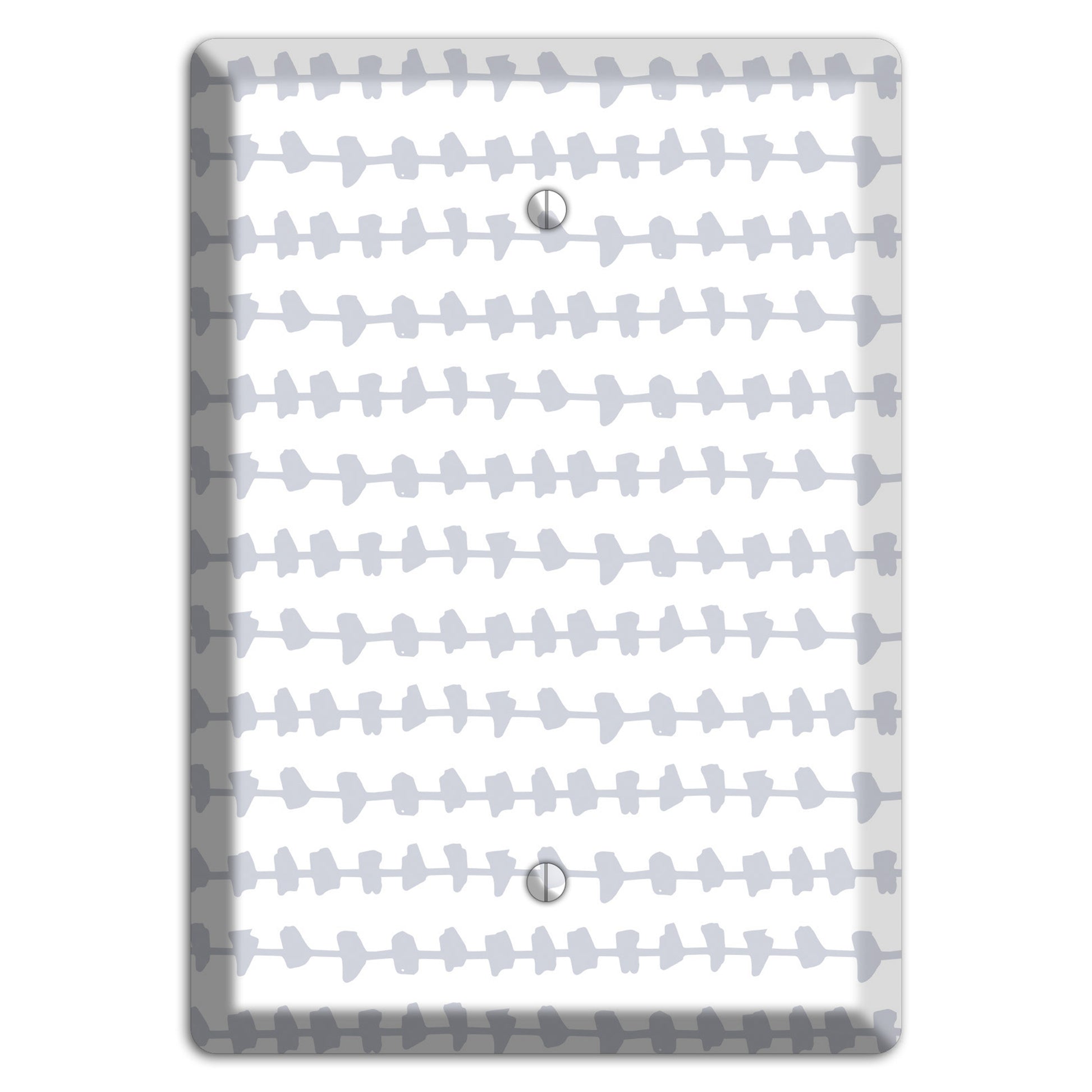 Abstract 17 Blank Wallplate