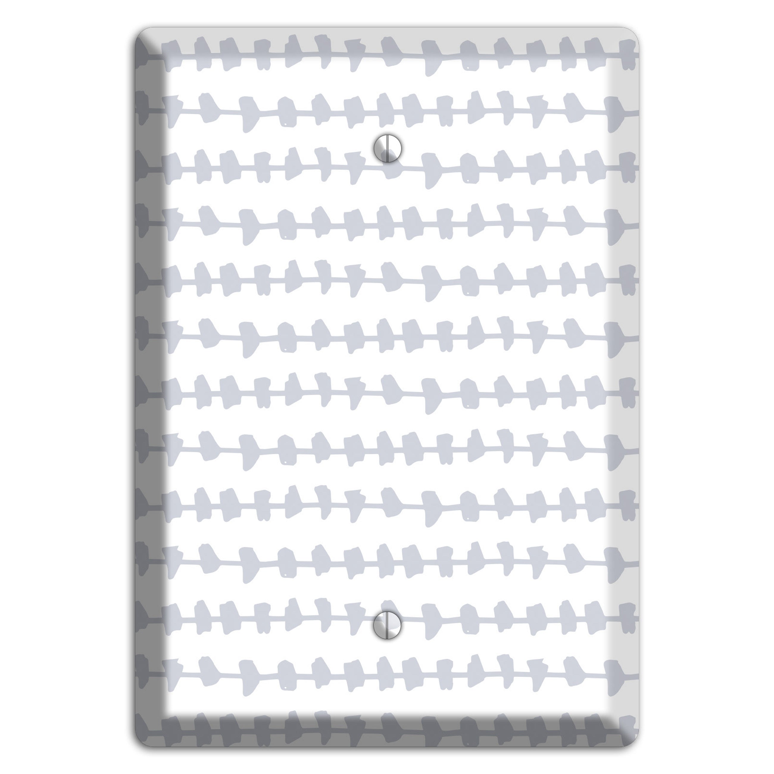 Abstract 17 Blank Wallplate