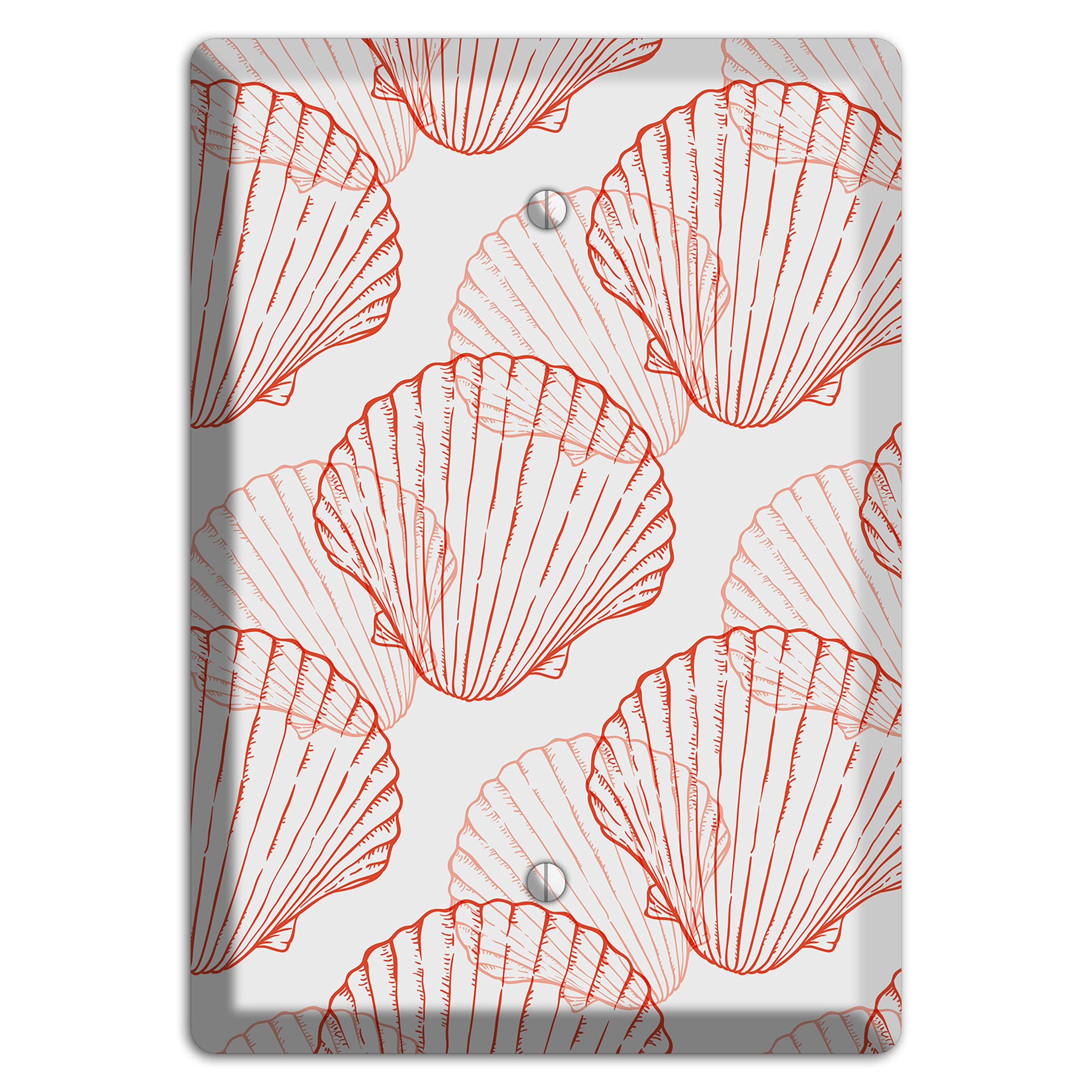 Shells 5 Blank Wallplate