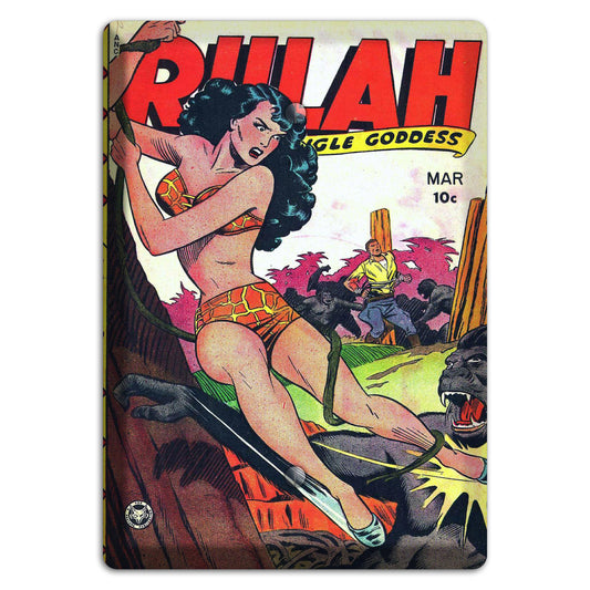 Rulah Goddess Vintage Comics Blank Wallplate