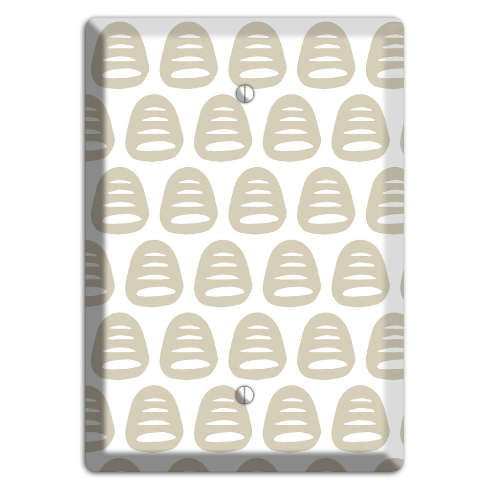 Simple Scandanavian Style II Blank Wallplate