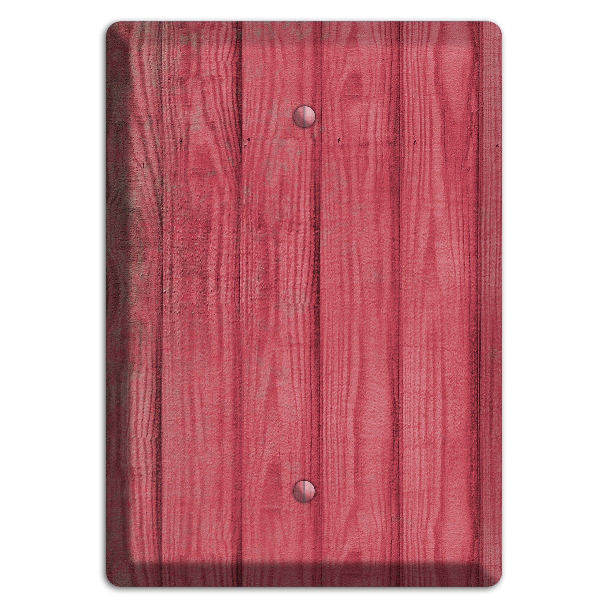 Fuzzy Wuzzy Weathered Wood Blank Wallplate