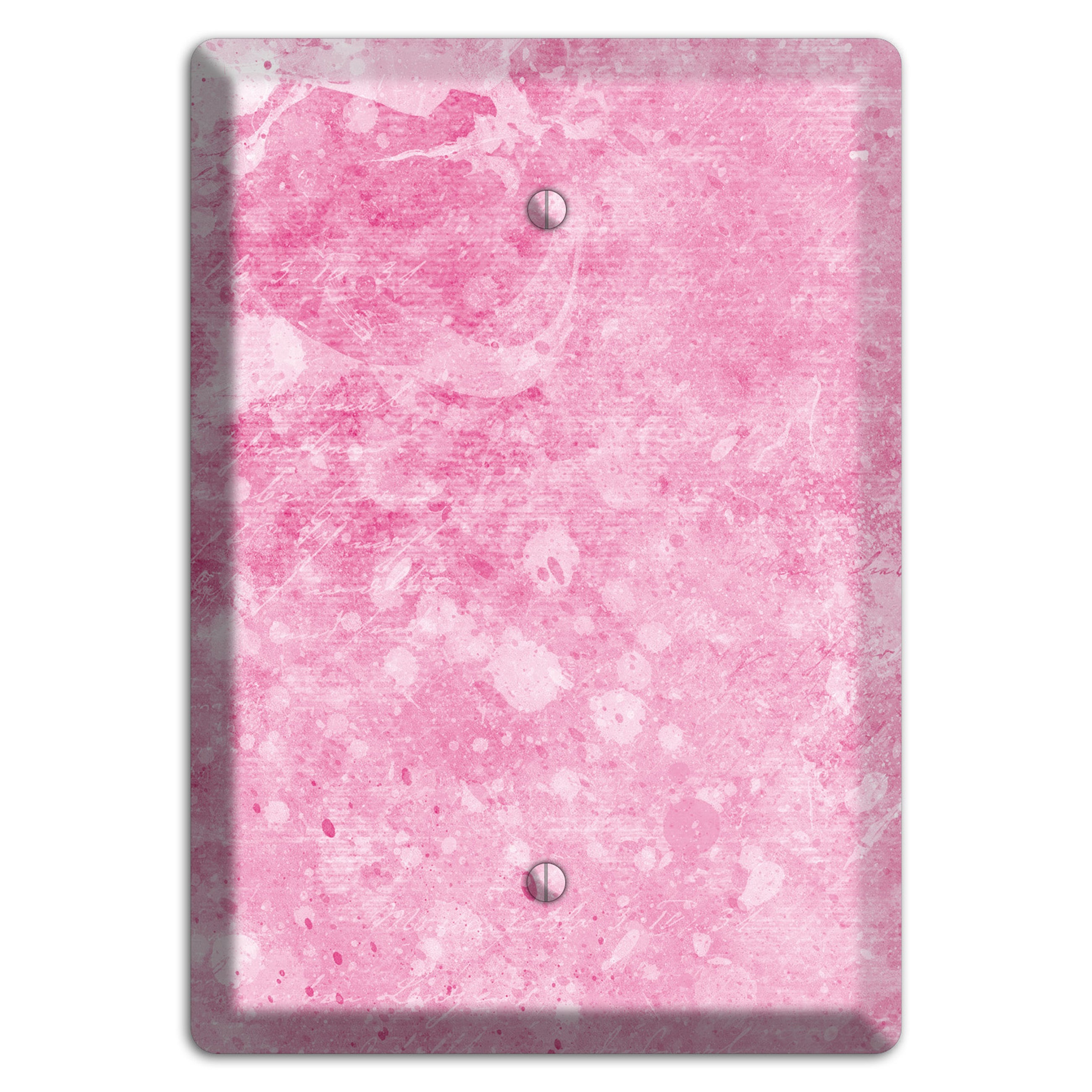 Wewak Pink Texture Blank Wallplate