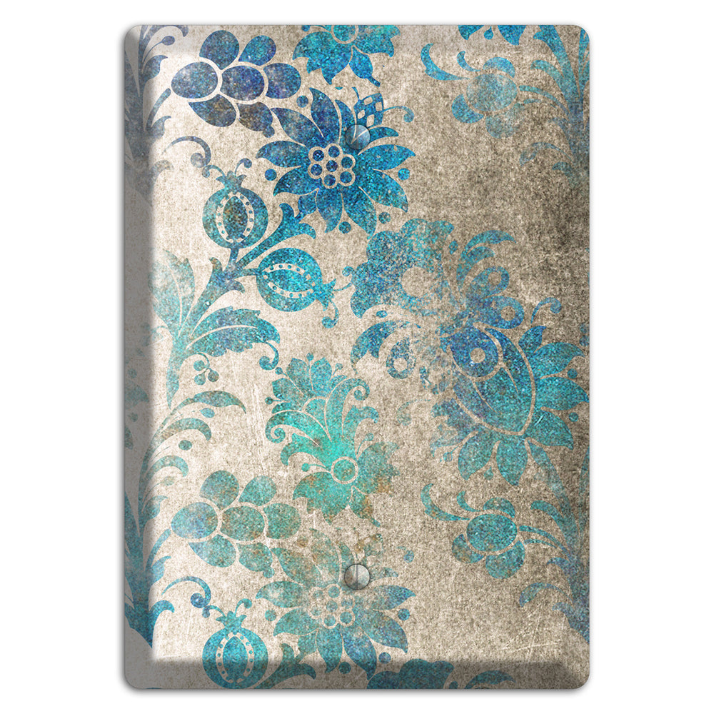 Mantle Whimsical Damask Blank Wallplate