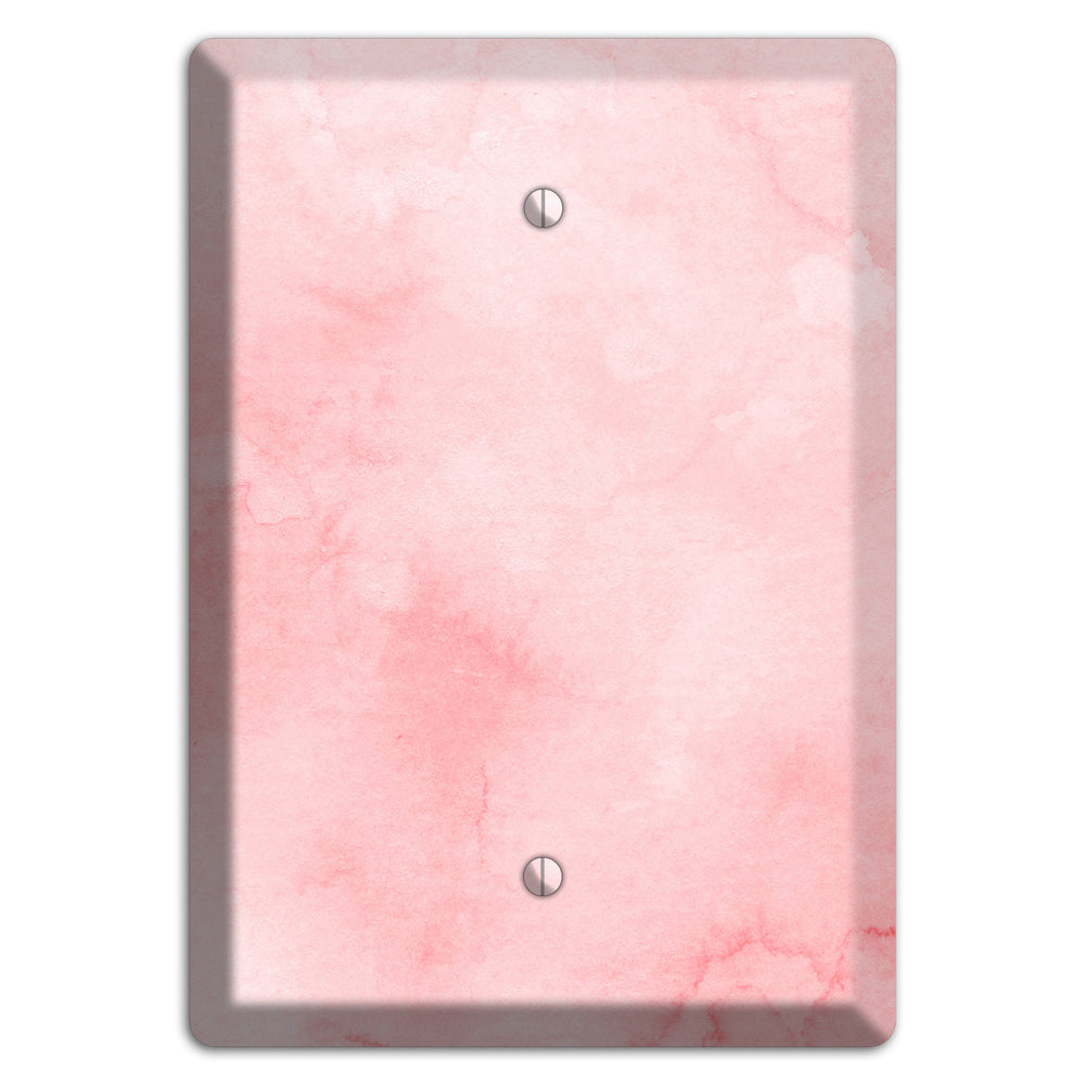 Mandys Pink Soft Coral Blank Wallplate