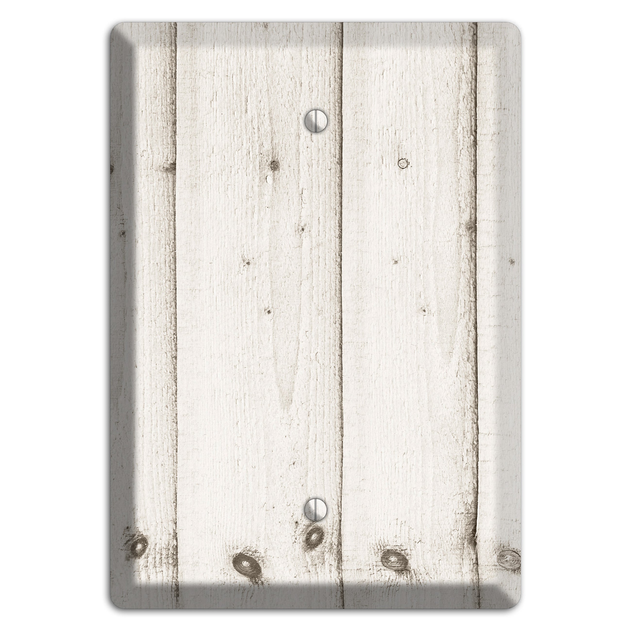 Swirl Antique Blank Wallplate
