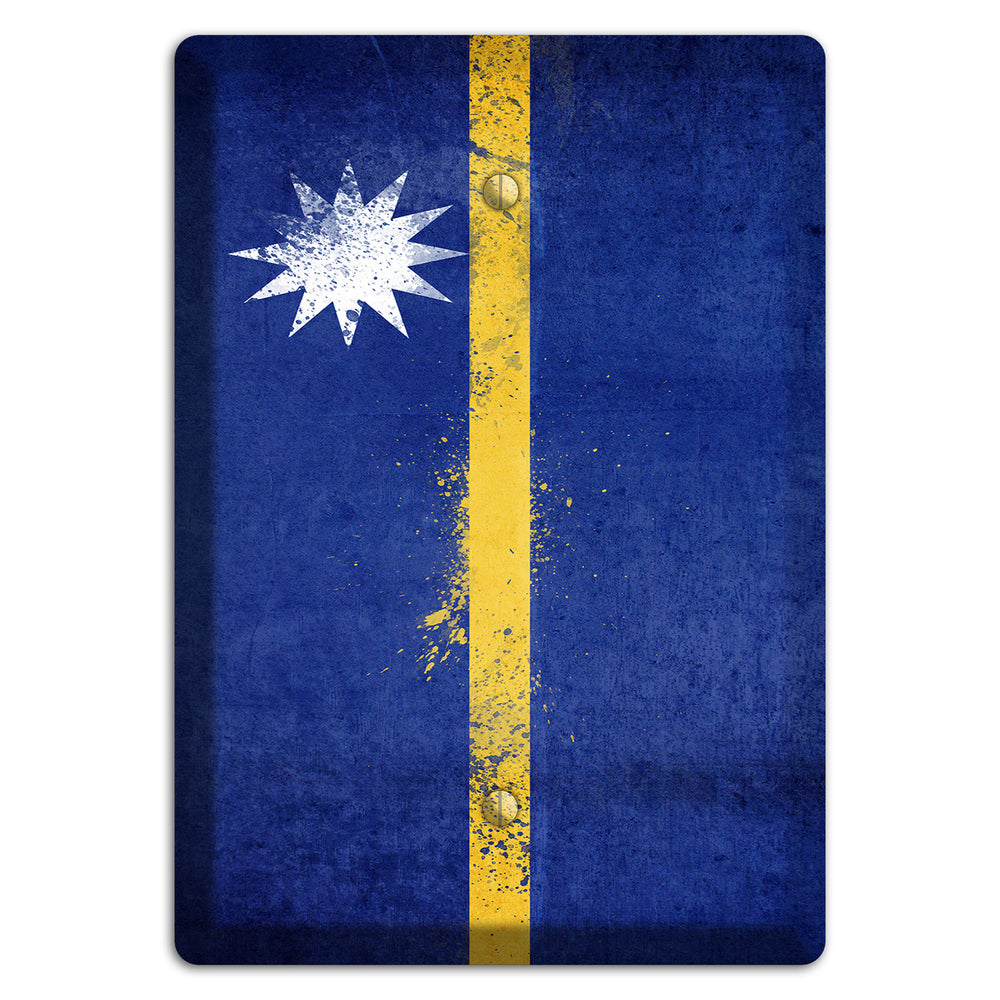 Nauru Cover Plates Blank Wallplate