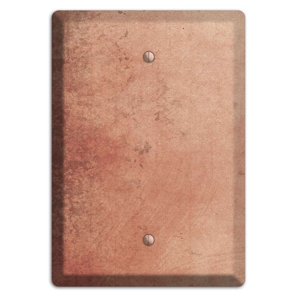 Tan Vintage Grunge Blank Wallplate