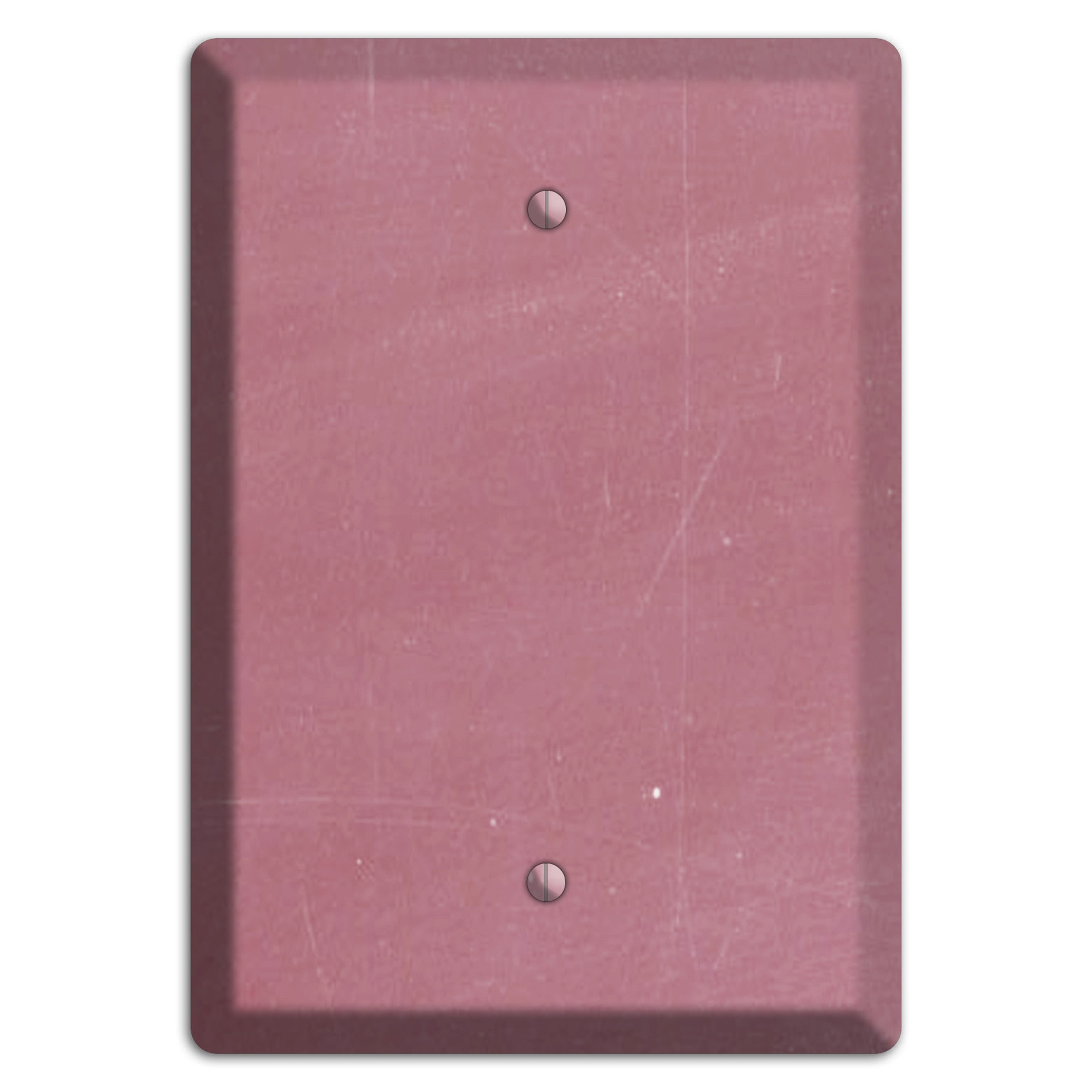 Chalk Pink Blank Wallplate