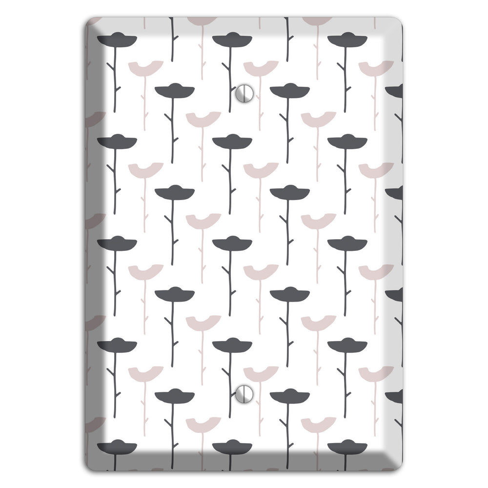 Abstract 6 Blank Wallplate