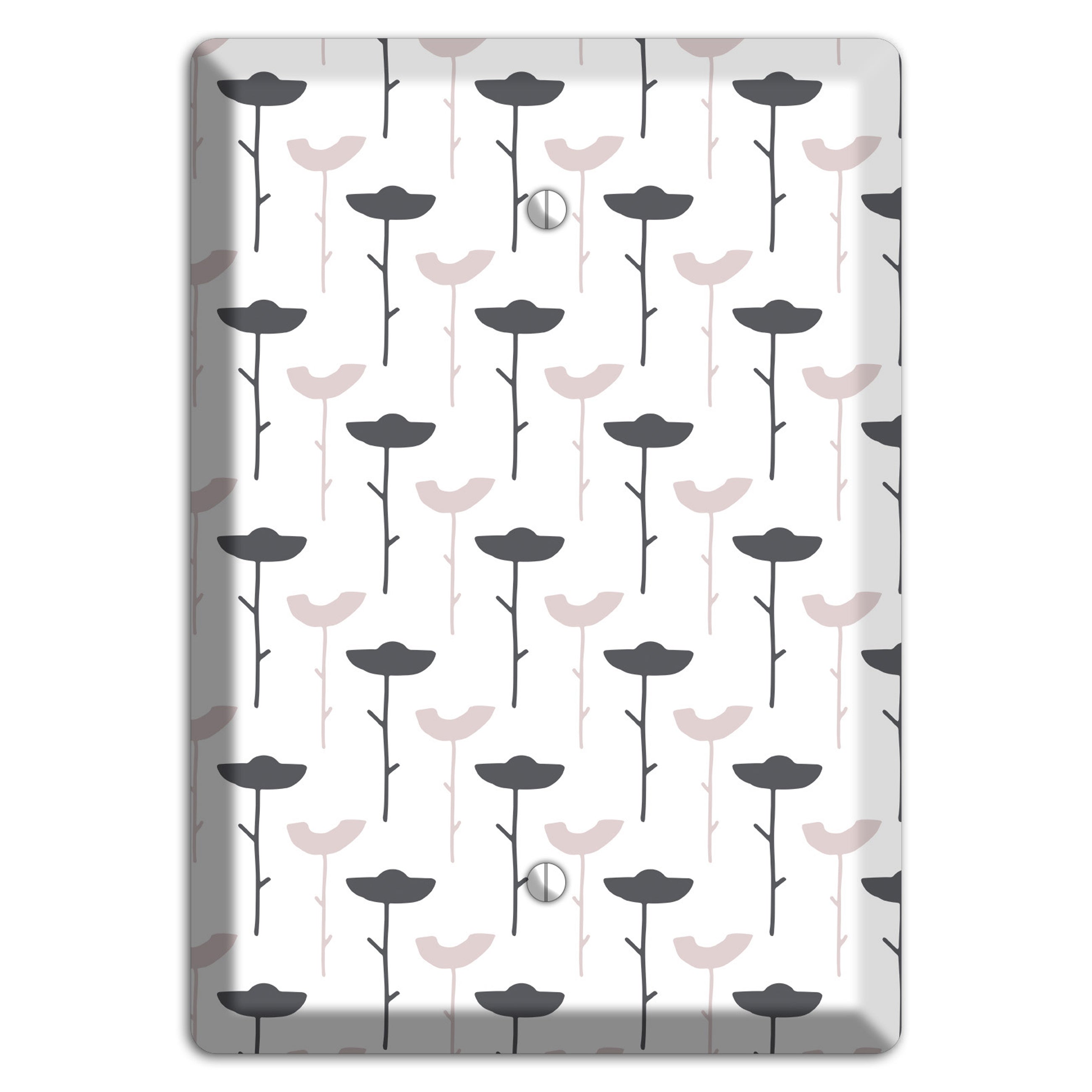 Abstract 6 Blank Wallplate