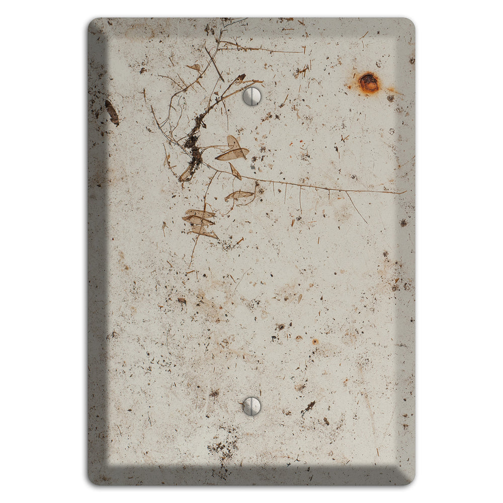 Spotted Concrete Blank Wallplate