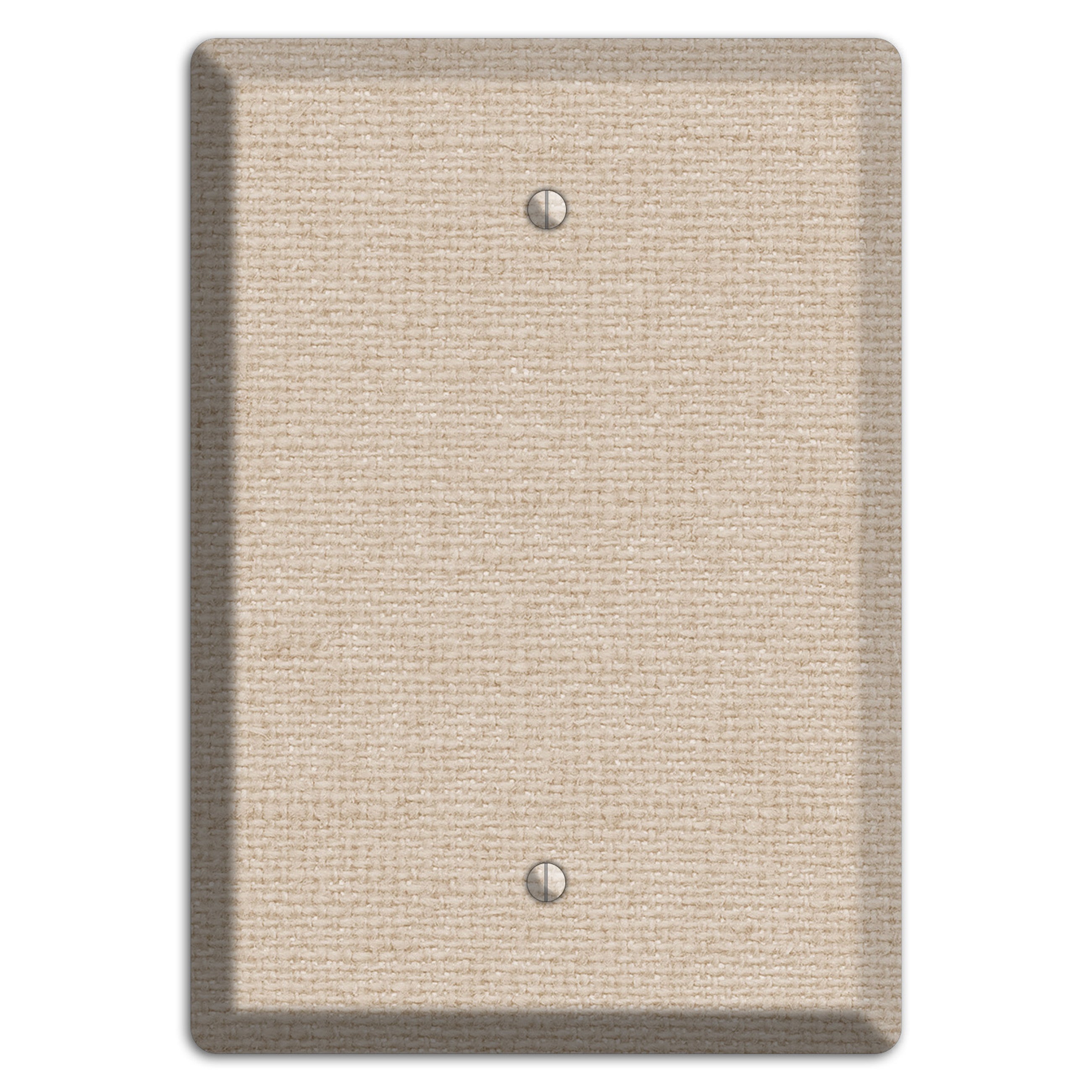 Vanilla Neutral Texture Blank Wallplate