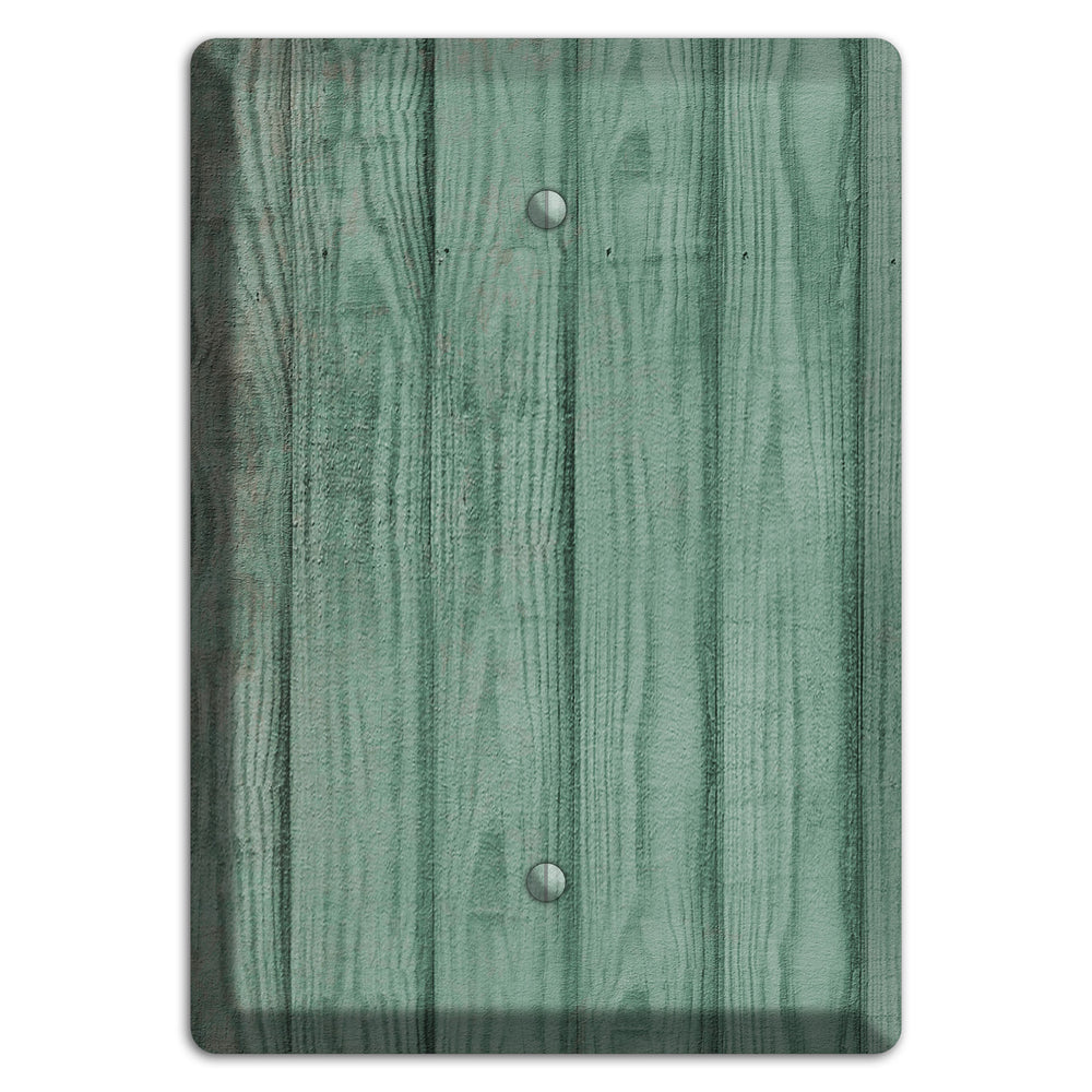 Laurel Weathered Wood Blank Wallplate