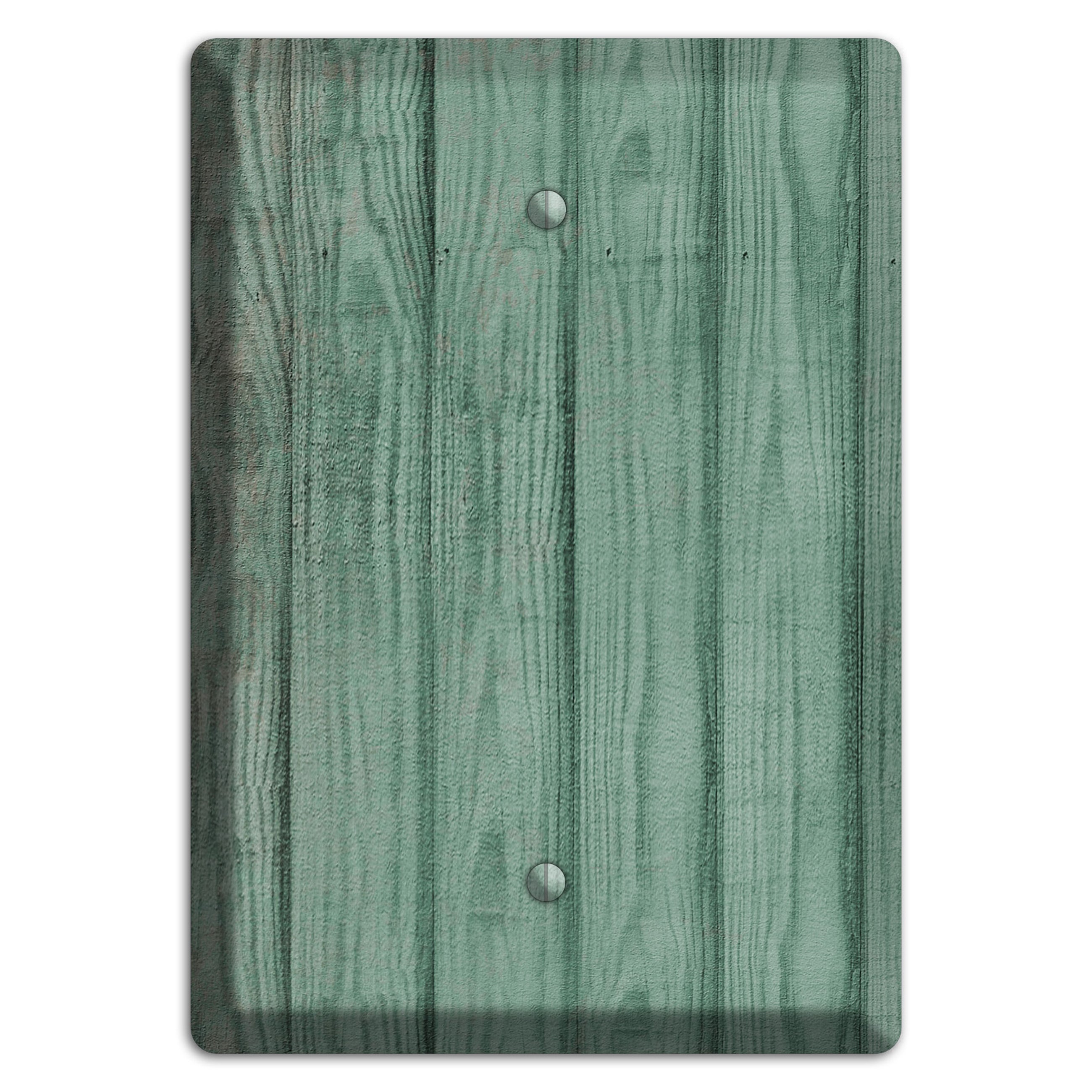 Laurel Weathered Wood Blank Wallplate