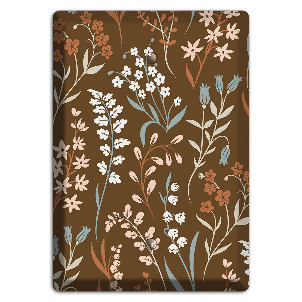 Fall Floral 1 Blank Wallplate
