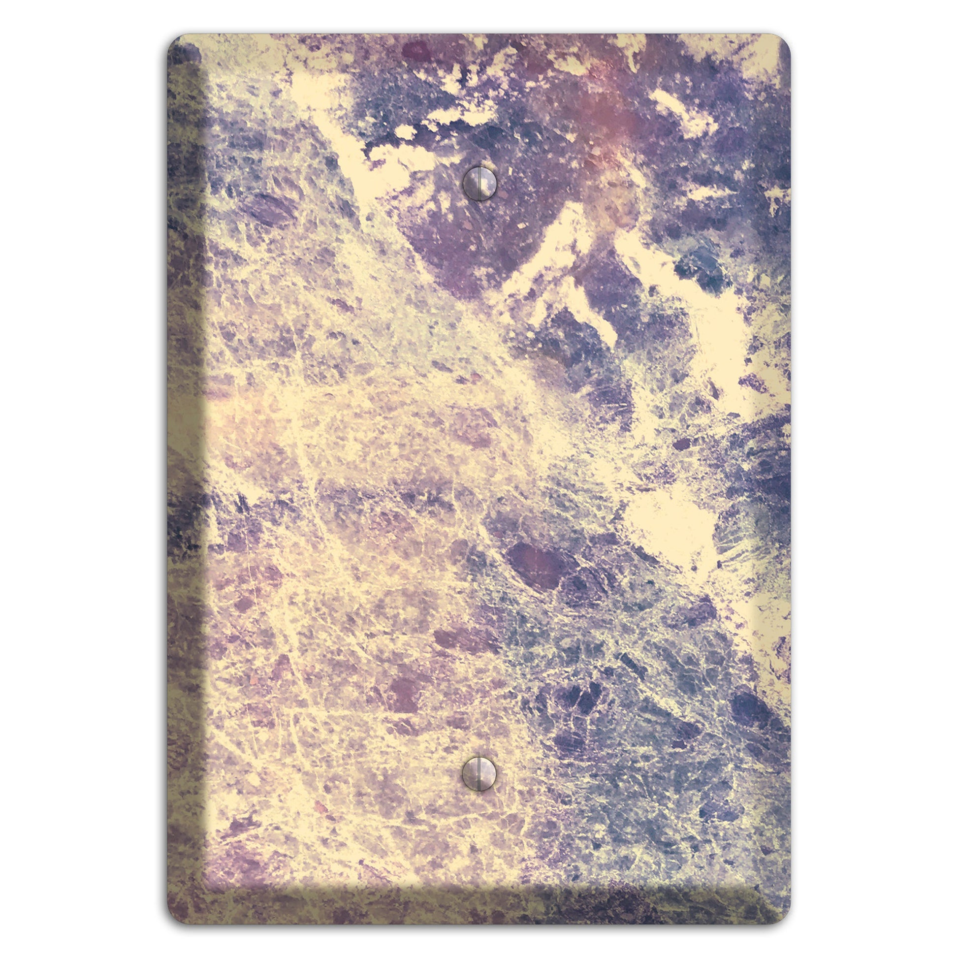 Manatee Marble Blank Wallplate