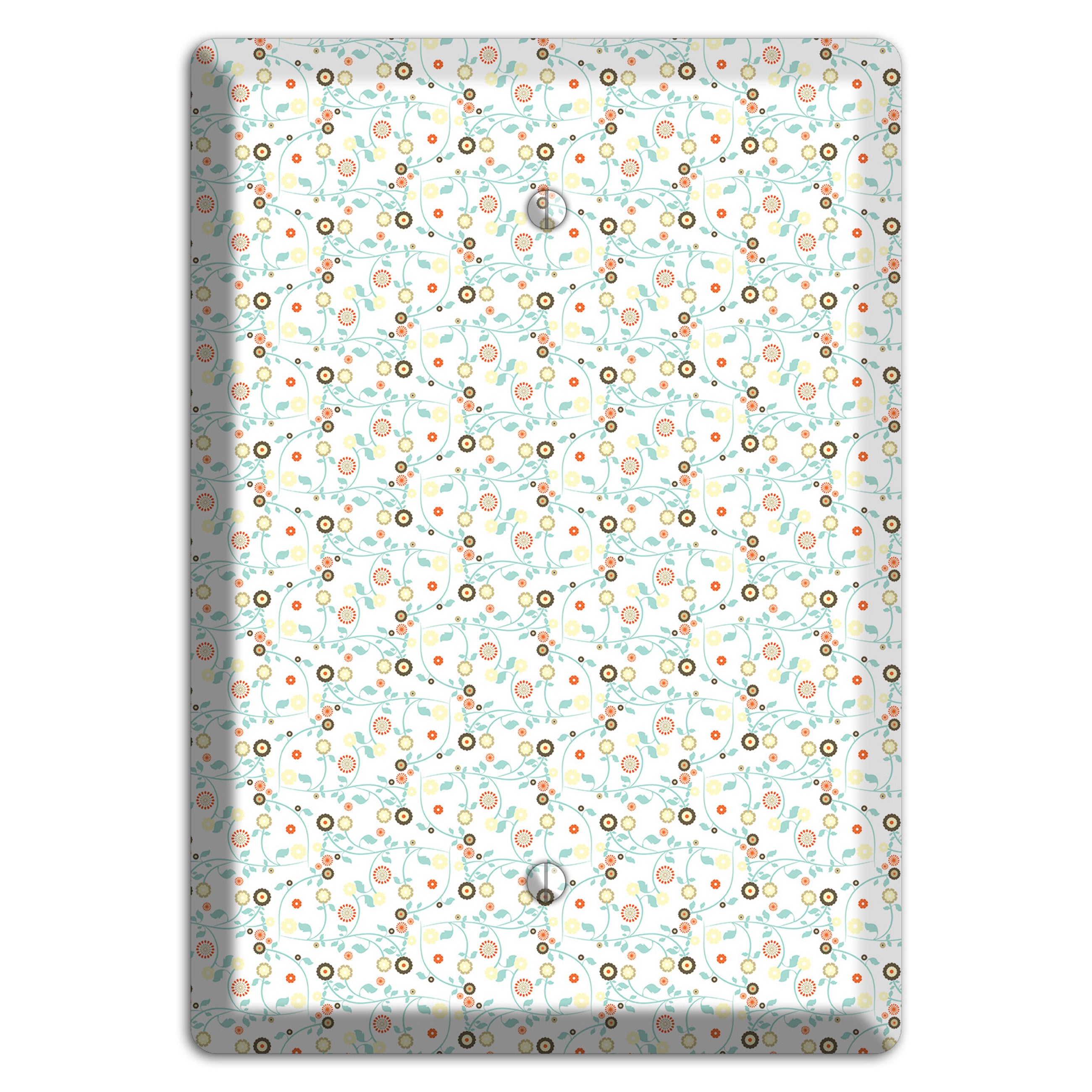 Small Cute Flowers Blank Wallplate