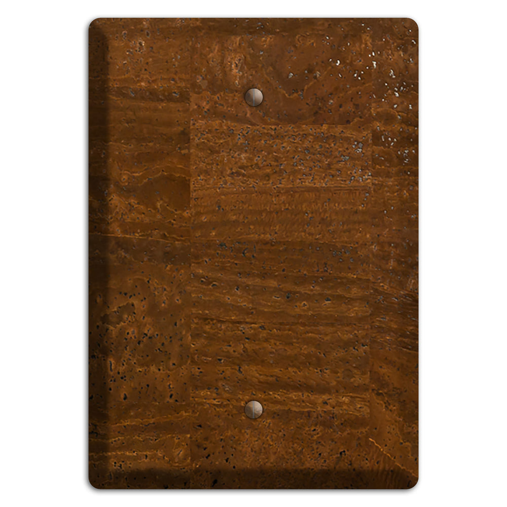 Milk Chocolate Cork Blank Wallplate