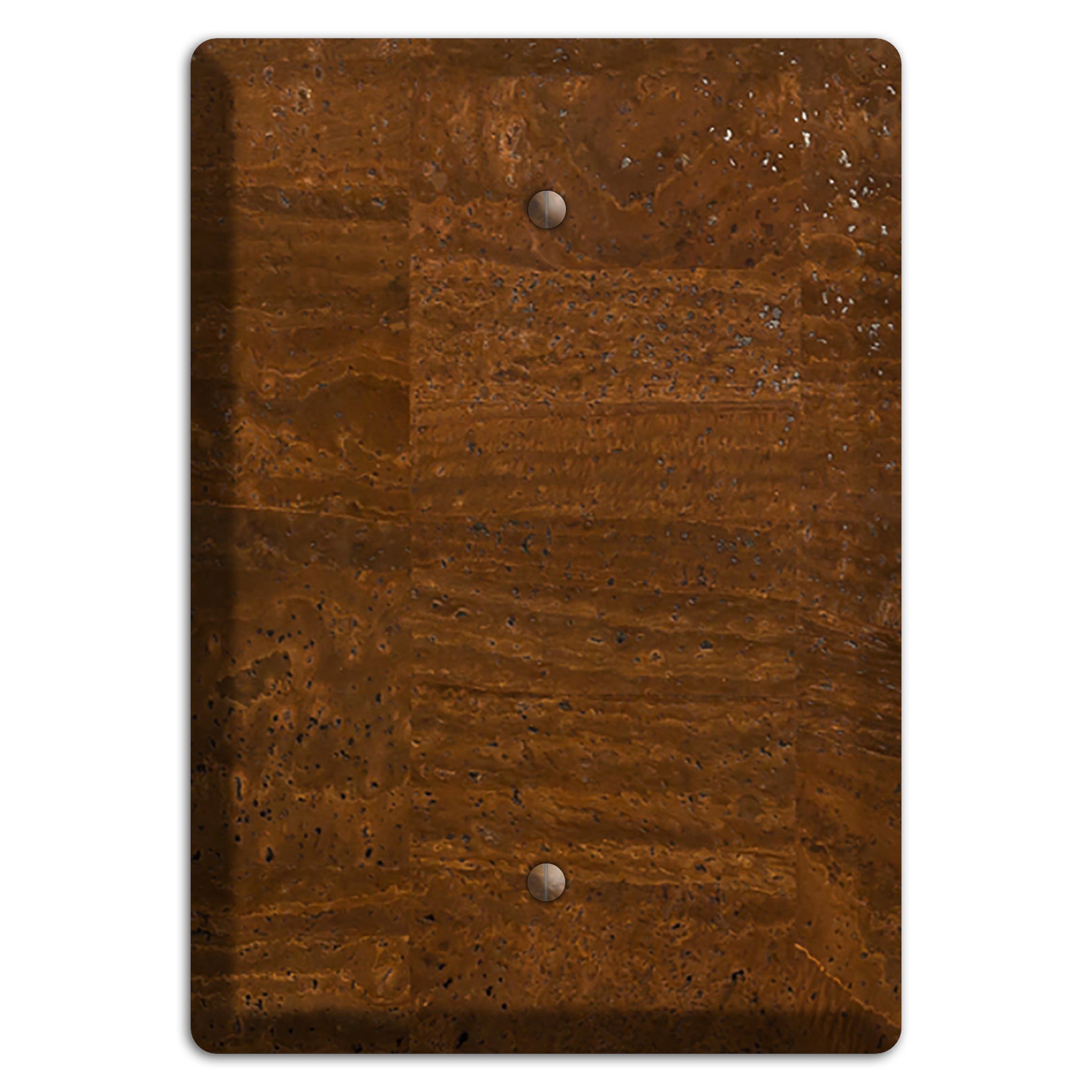 Milk Chocolate Cork Blank Wallplate