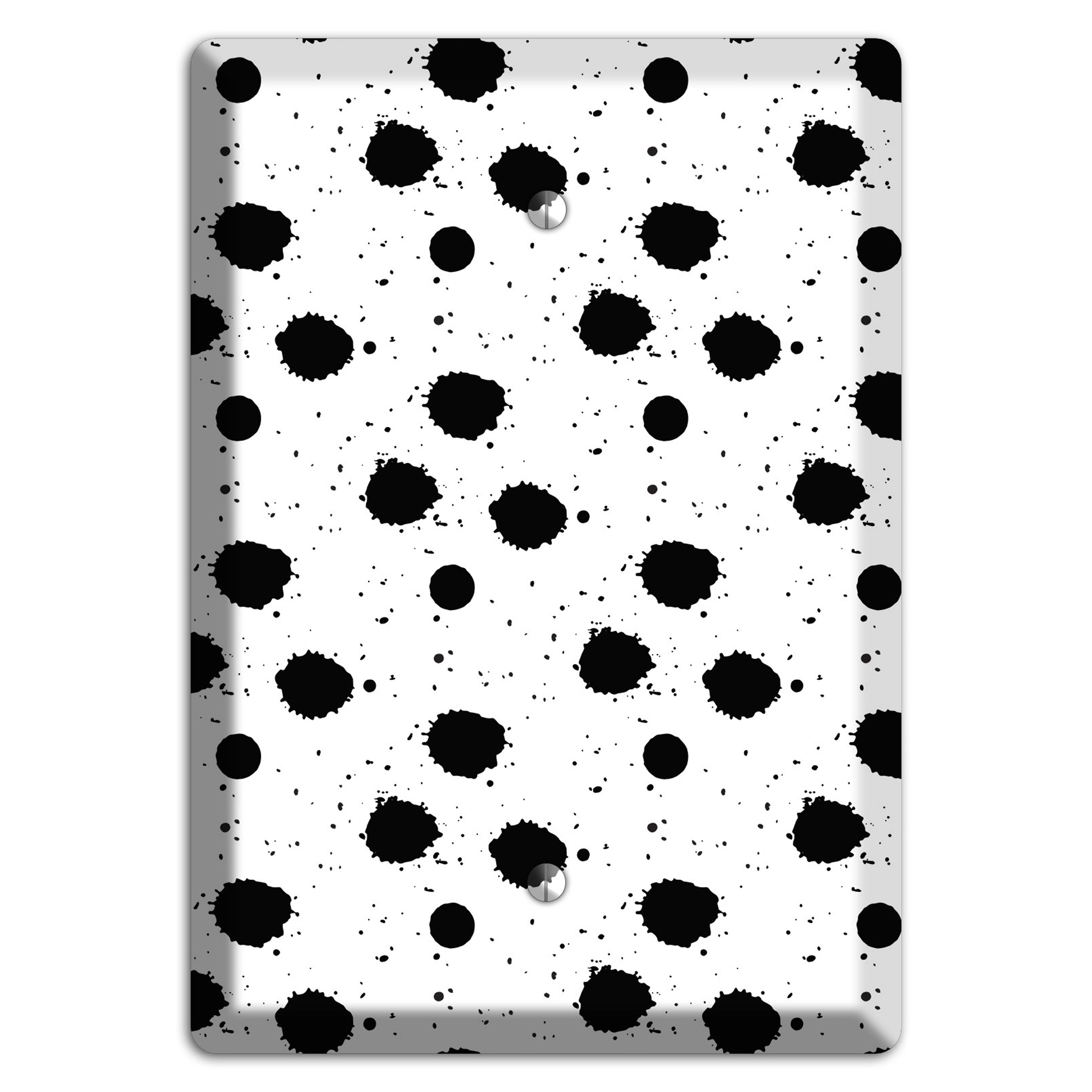 Ink Drops 4 Blank Wallplate