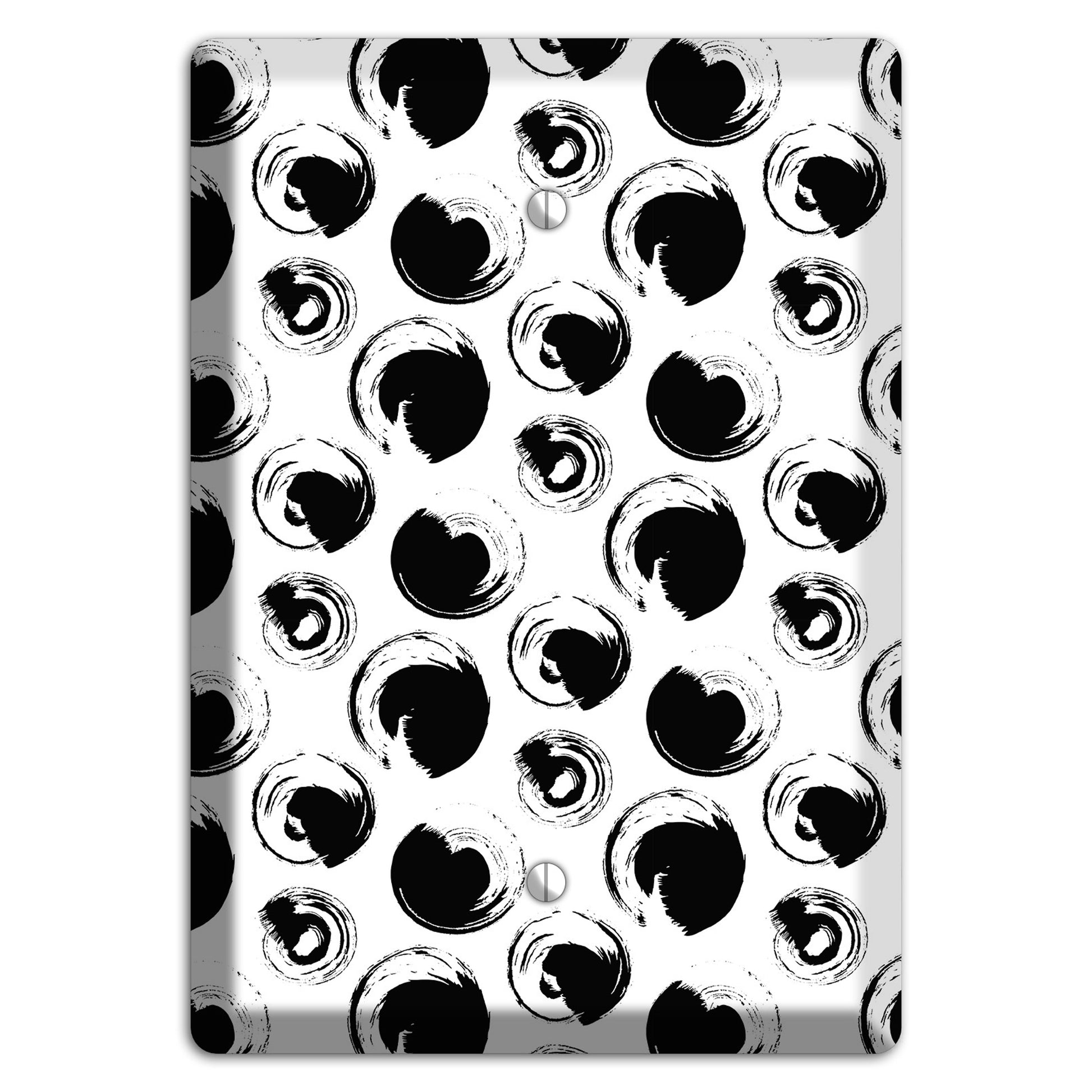 Ink Drops 1 Blank Wallplate