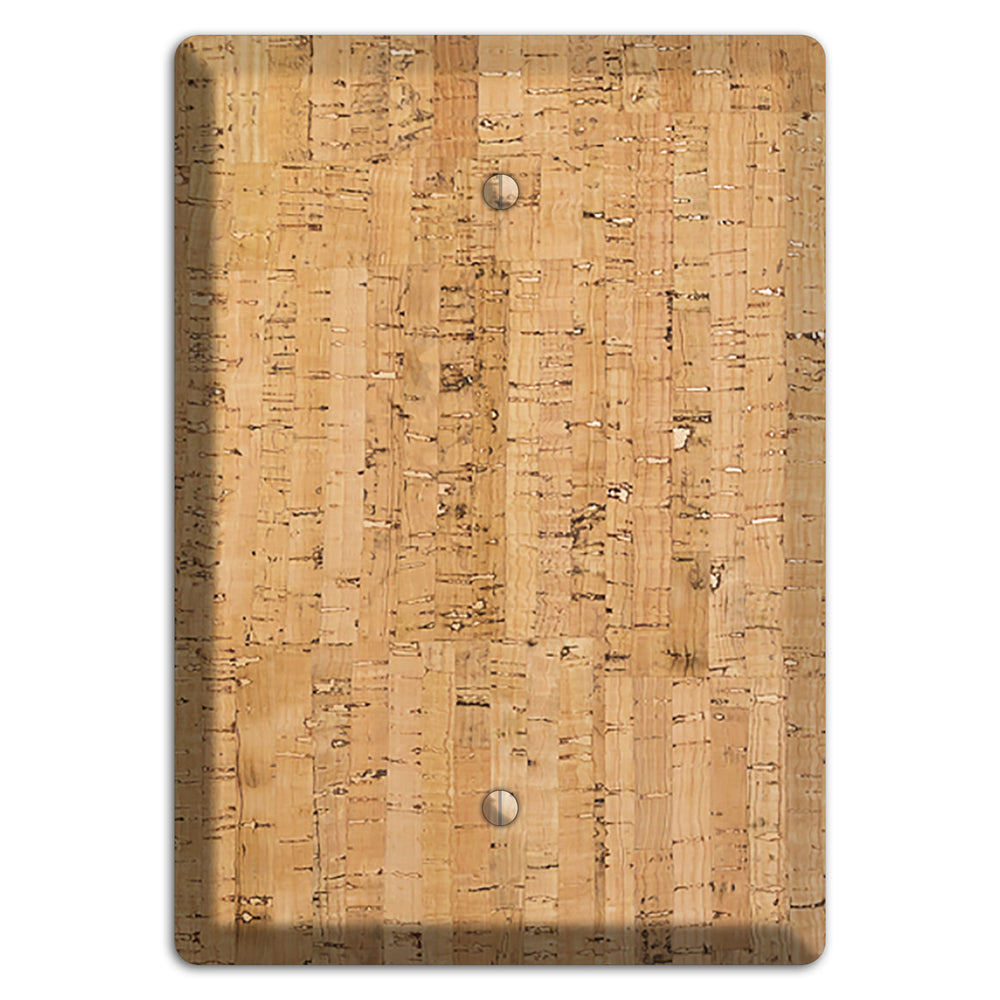 Natural Cork Blank Wallplate