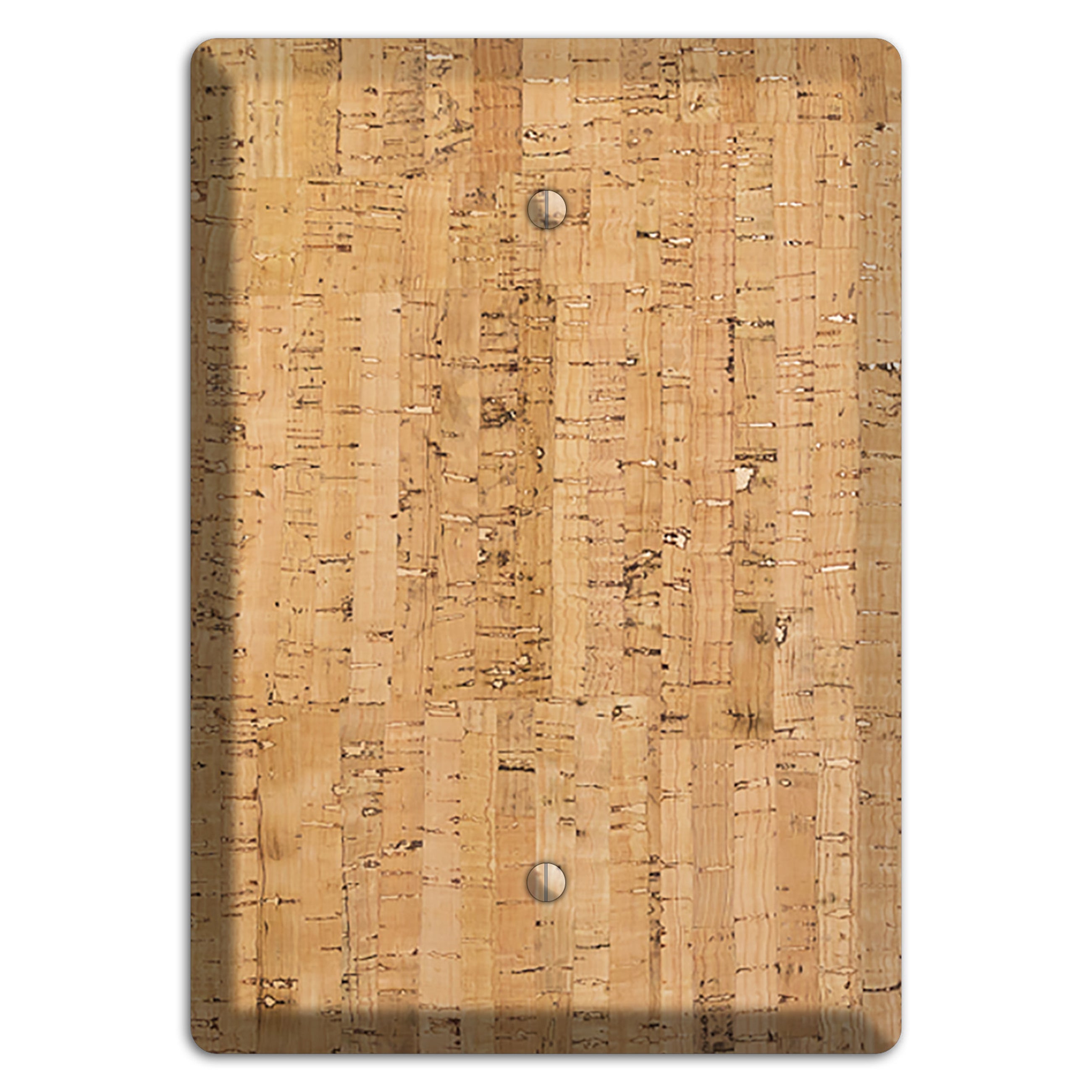 Natural Cork Blank Wallplate