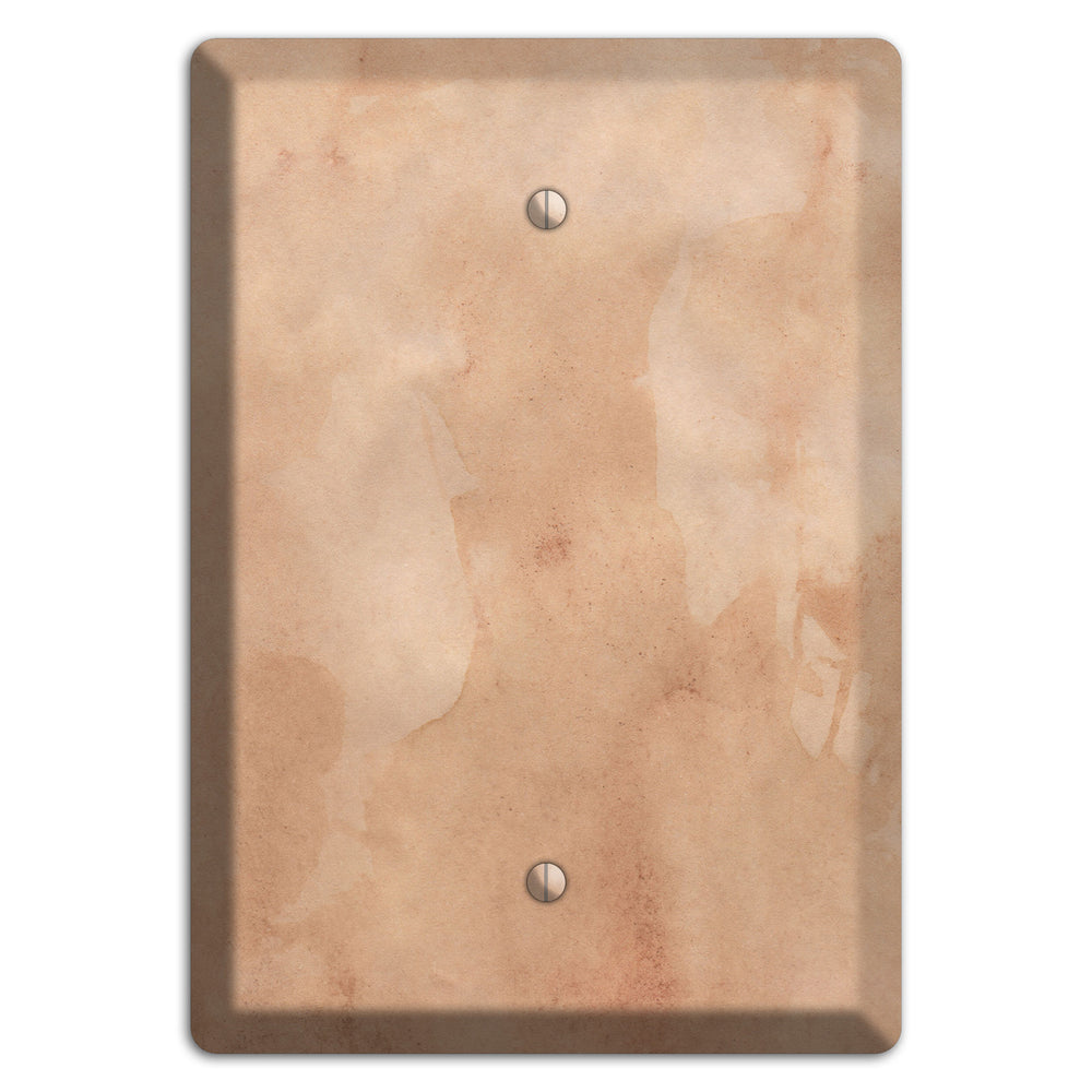 Aged Paper 1 Blank Wallplate