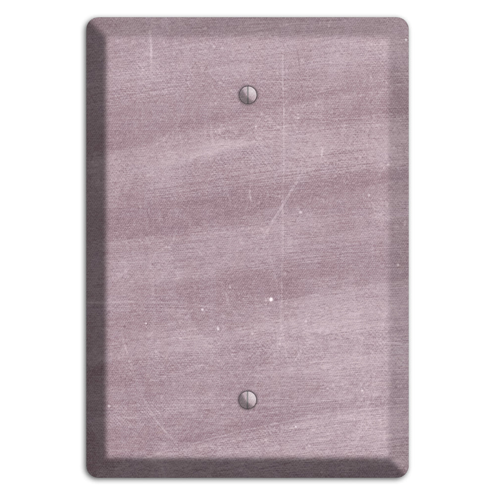 Chalk Light Maroon Blank Wallplate